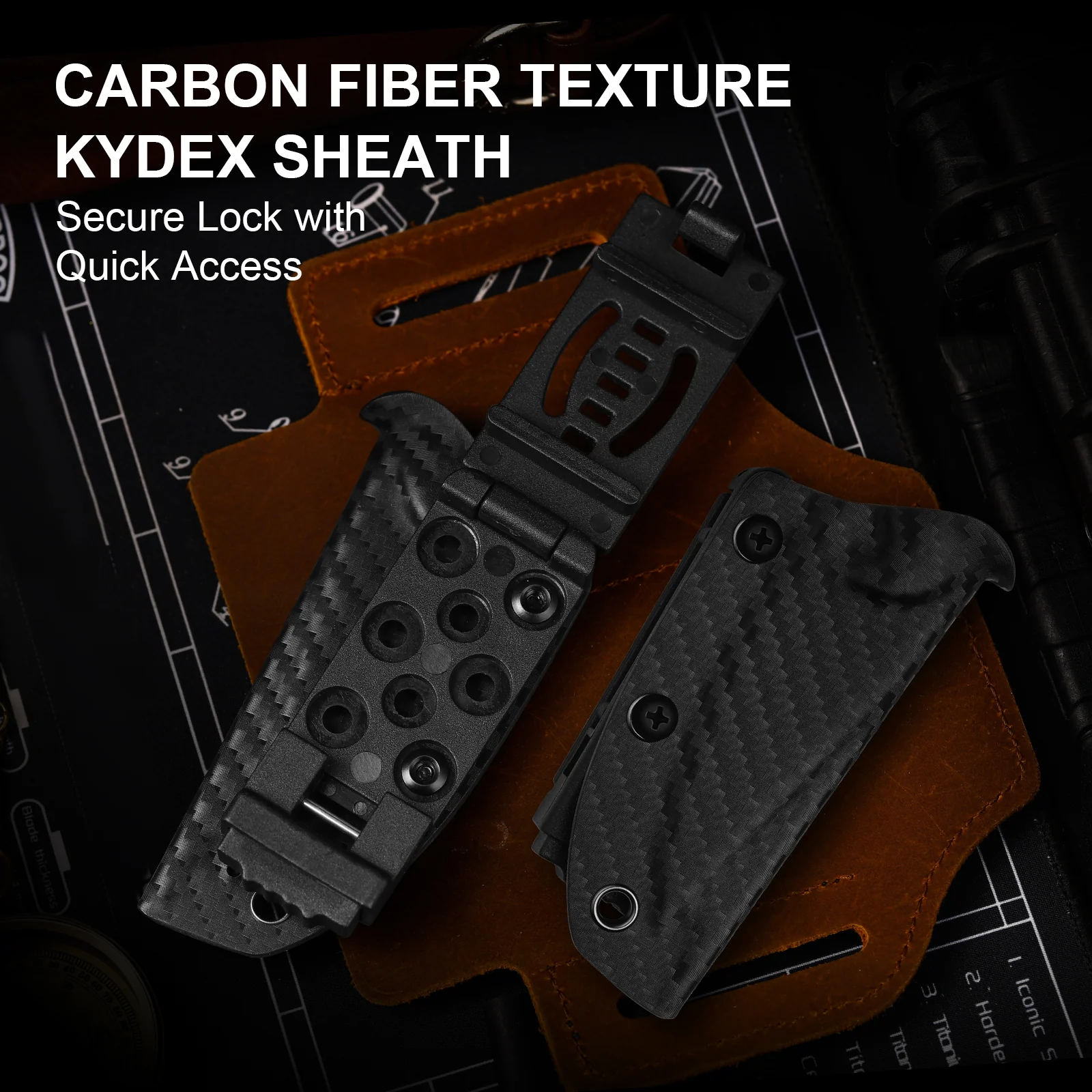Mini Harpoon | M390 | Carbon Fiber | KizerB™ 1040S8 - Image 12