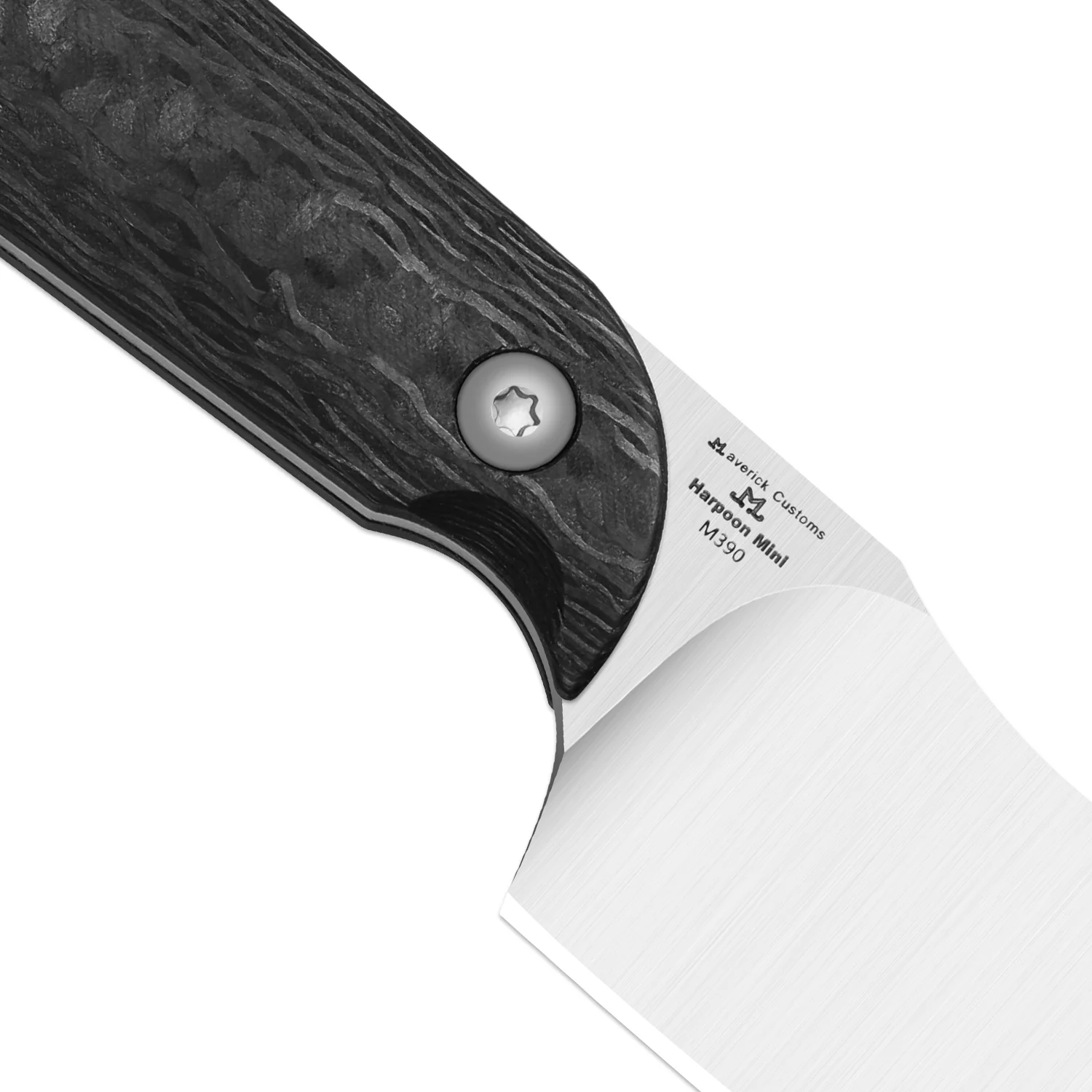 Mini Harpoon | M390 | Carbon Fiber | KizerB™ 1040S8 - Image 5