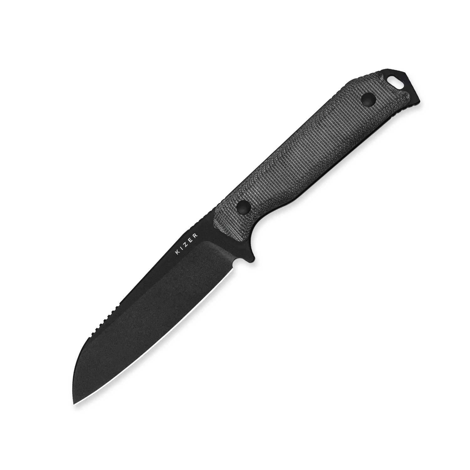 Begleiter® Fix | 3V+Hollow Grind | Micarta | Hollow Grind | KizerV™ 1045MS1 - Image 3