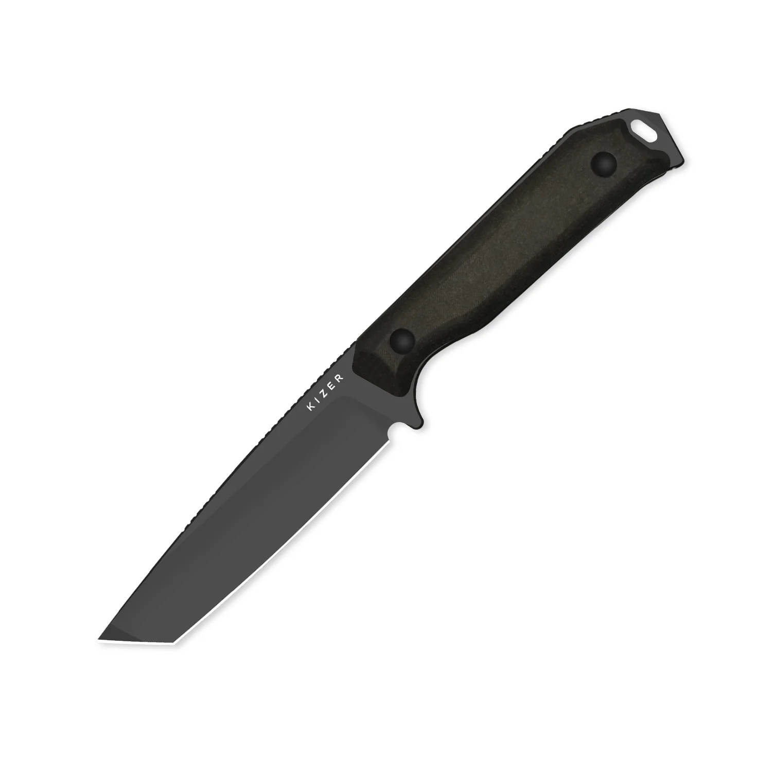 Begleiter® Fix | 3V+Hollow Grind | Richlite (Chocolate Glacier) | Hollow Grind | KizerV™ 1045MT1 - Image 3