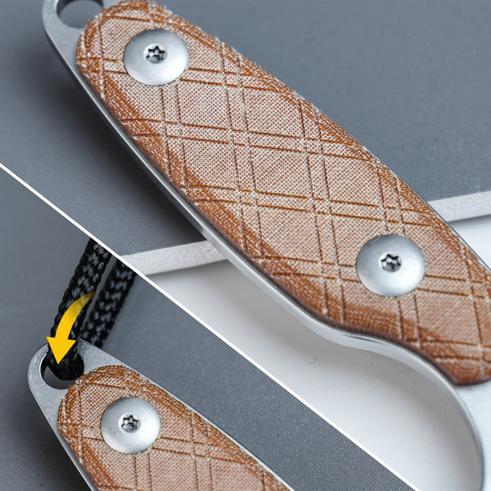 Muskrat | 154CM | Micarta | KizerV™ 1064C1 - Image 16