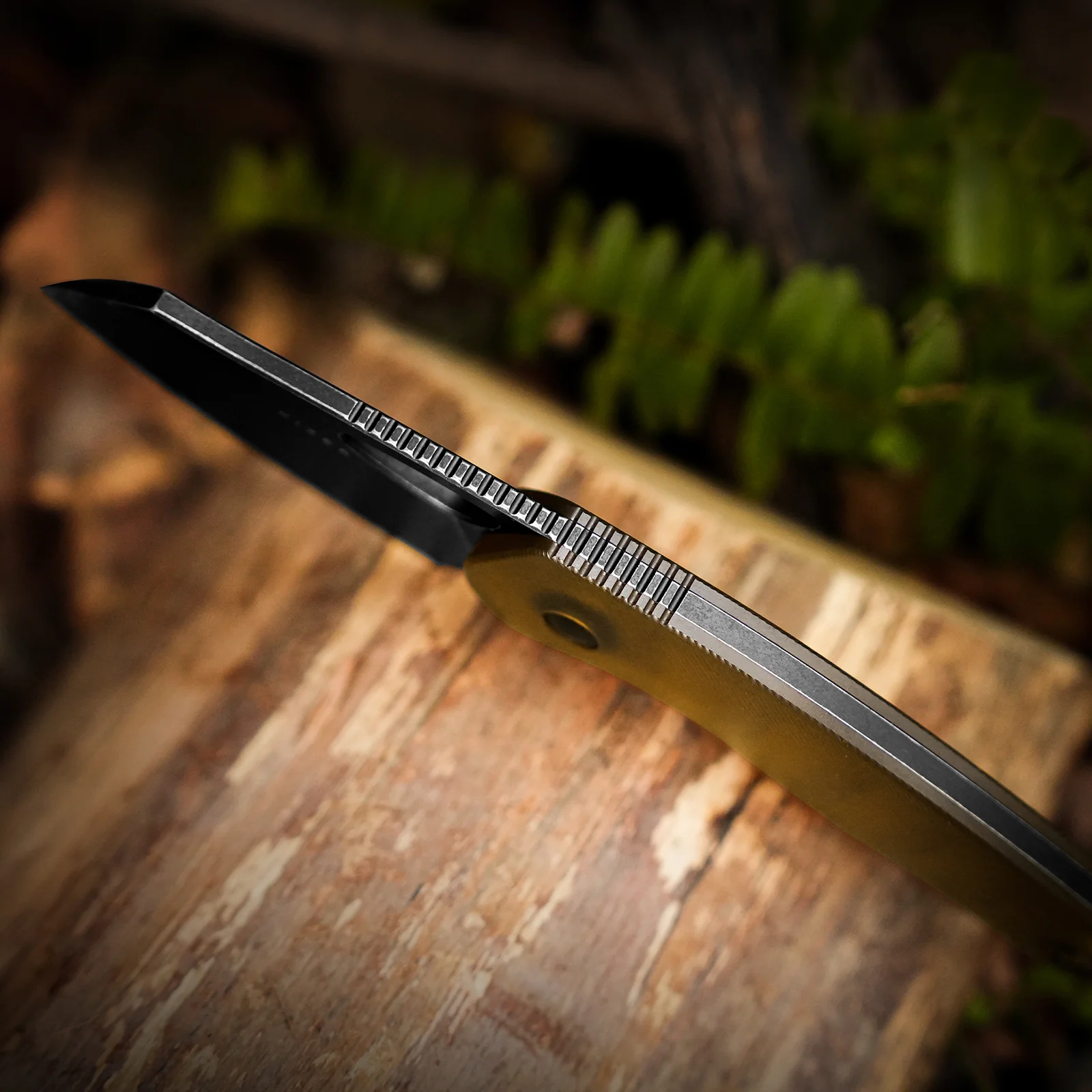 Hornet | Bee Belly Hollowed-out Handle | 14C28N | Fixed Blade | KizerV™ 1074A2 - Image 13