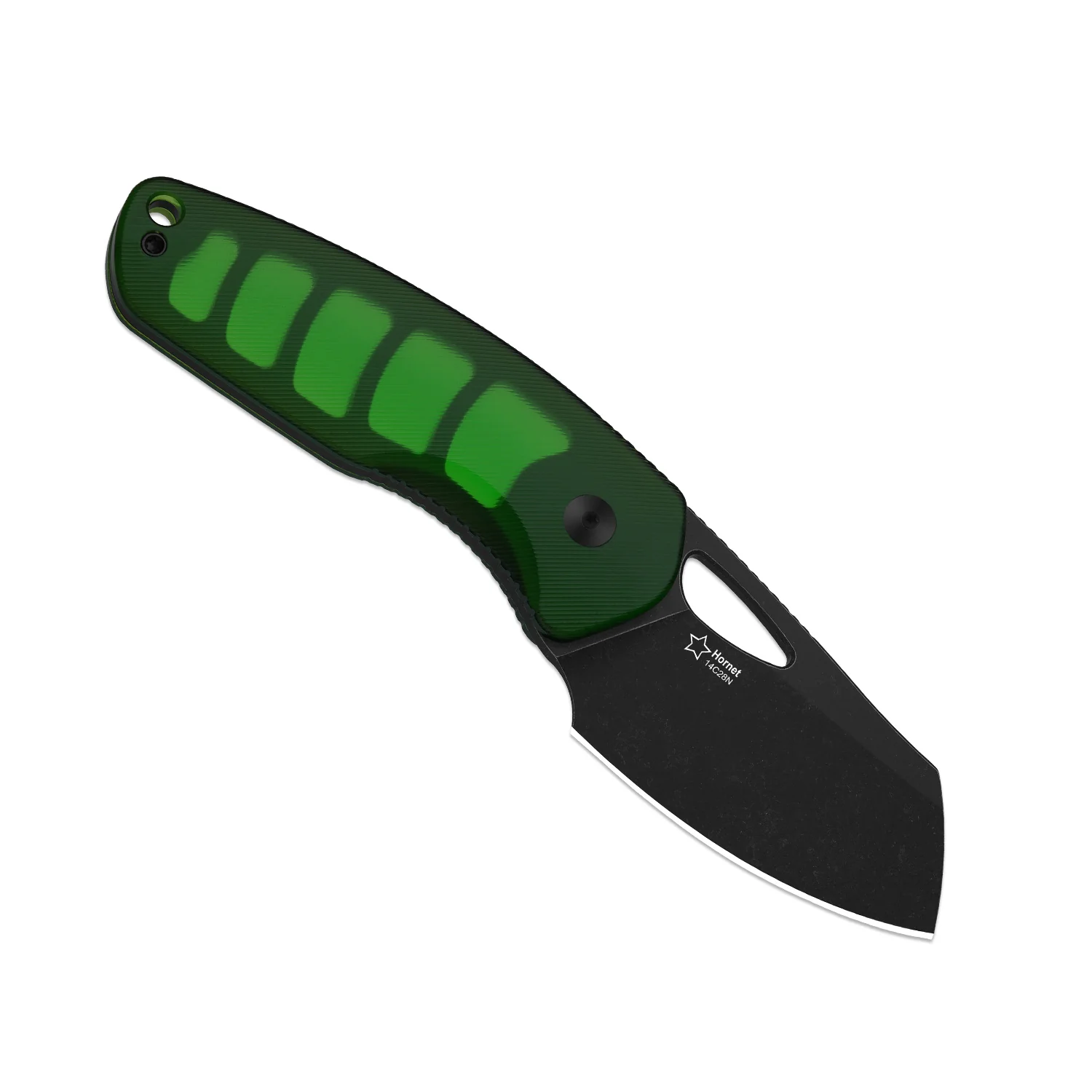 Hornet | Bee Belly Hollowed-out Handle | 14C28N | Fixed Blade | KizerV™ 1074A2 - Image 3