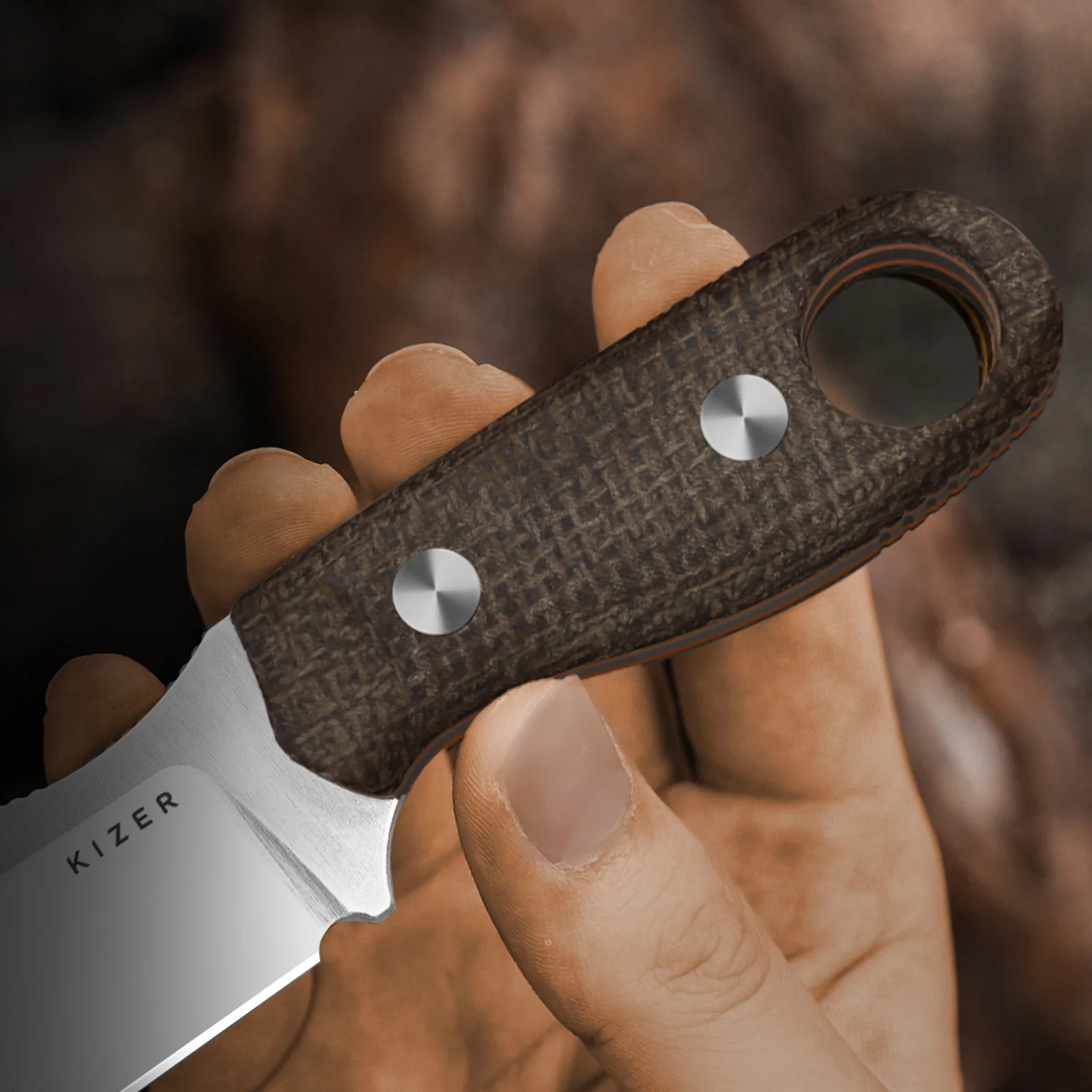 Beaver 2 | AEB-L | Micarta & G10 | KizerV™ 1078A4 - Image 13