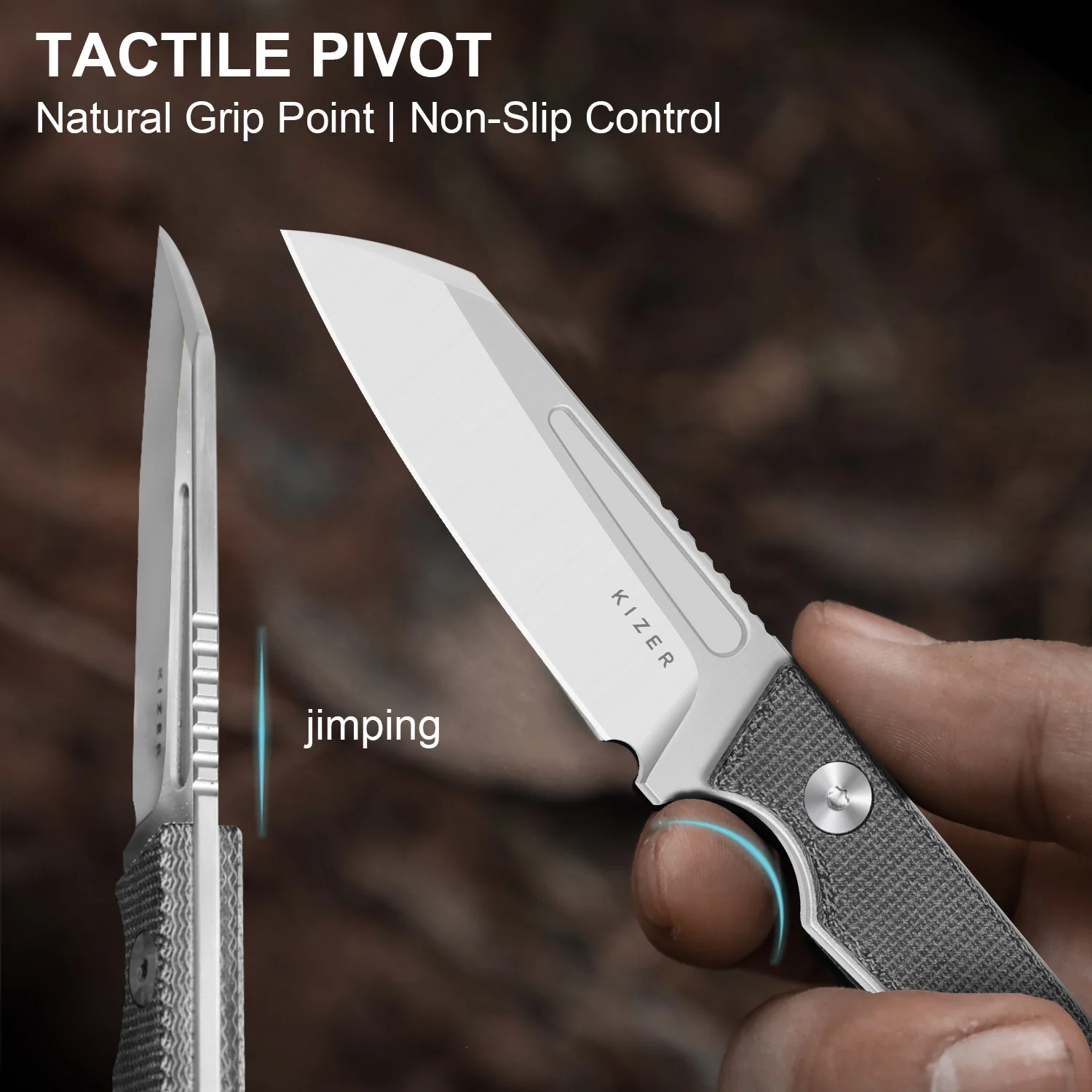 Phasmids | AEB-L | Micarta | KizerV™ 1079A3 - Image 13