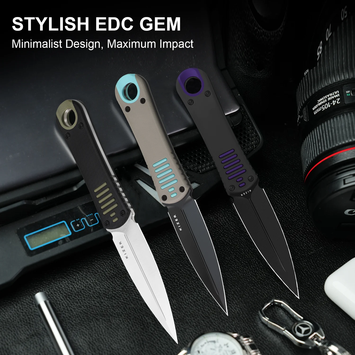 Hidden Agenda | UltiClip | 10V | Aluminum | KizerB™ 1083A1 - Image 11