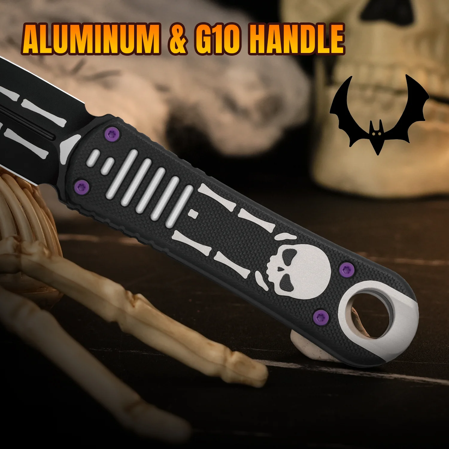 Halloween | Hidden Agenda | AEB-L | Aluminum & G10 | KizerV™ 1083HW1 | Limited - Image 14