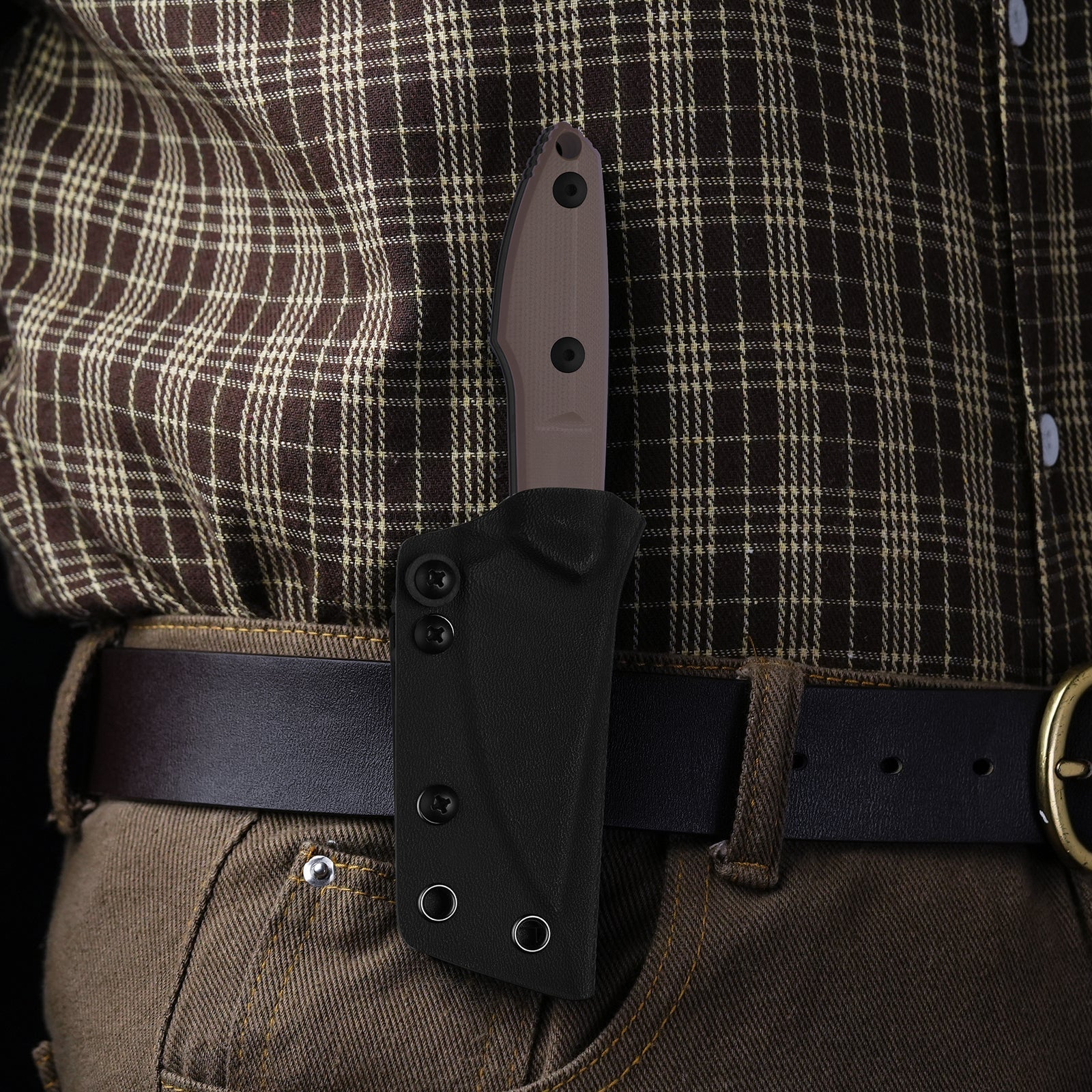 Splinter | AEB-L | Skeletonized Tang | High Flat Grind | KizerV™ 1087A2 - Image 16