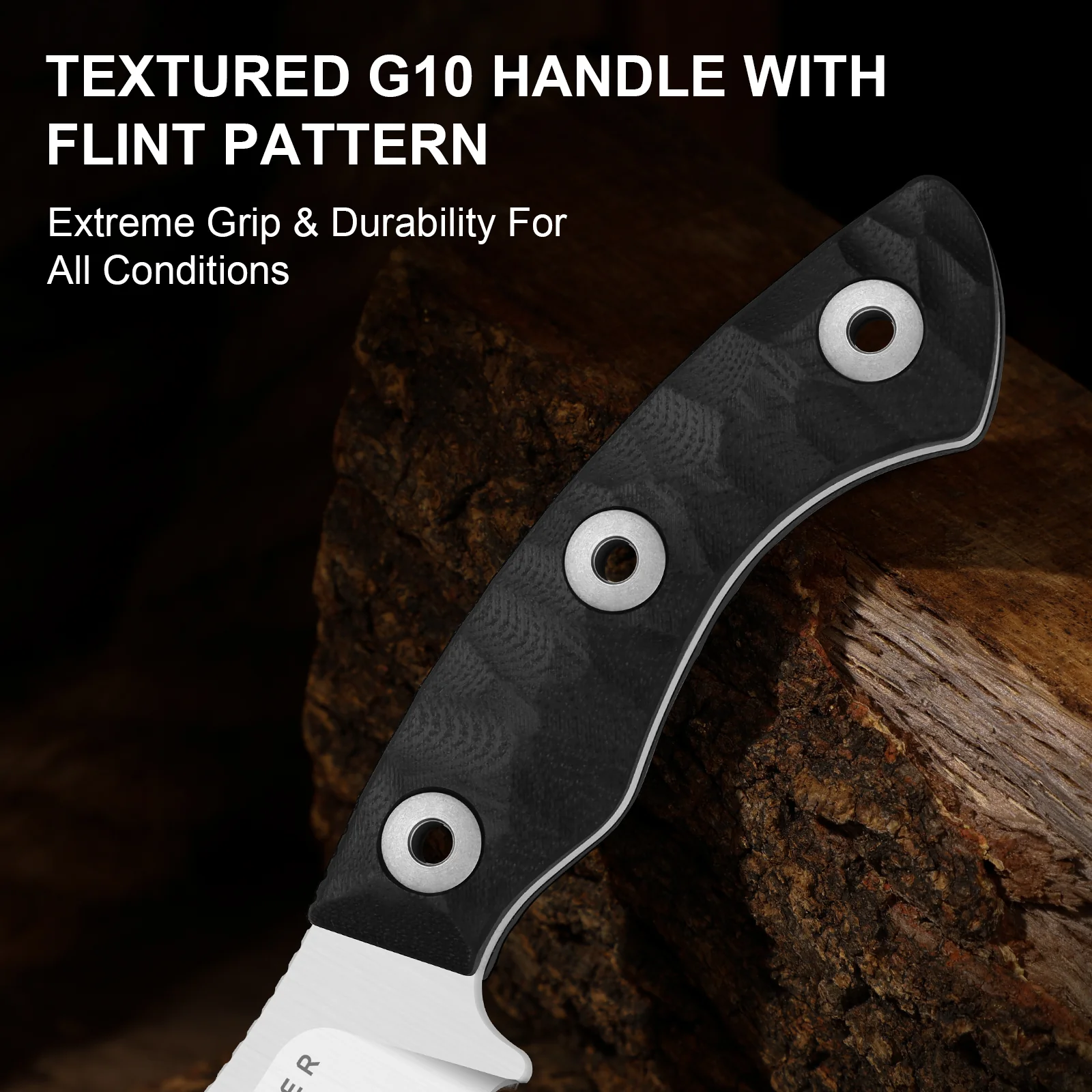 Rook | AEB-L | G10 | Fixed Blade | KizerV™ 1090A3 - Image 18