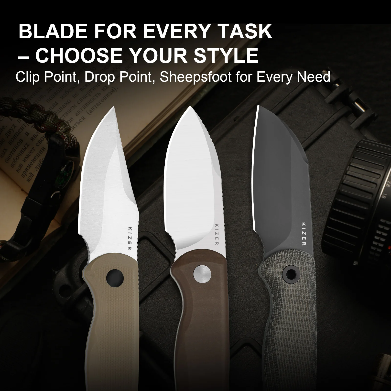 Drop Bear® Fix | AEB-L | G10 | KizerV™ 1092A2 - Image 9