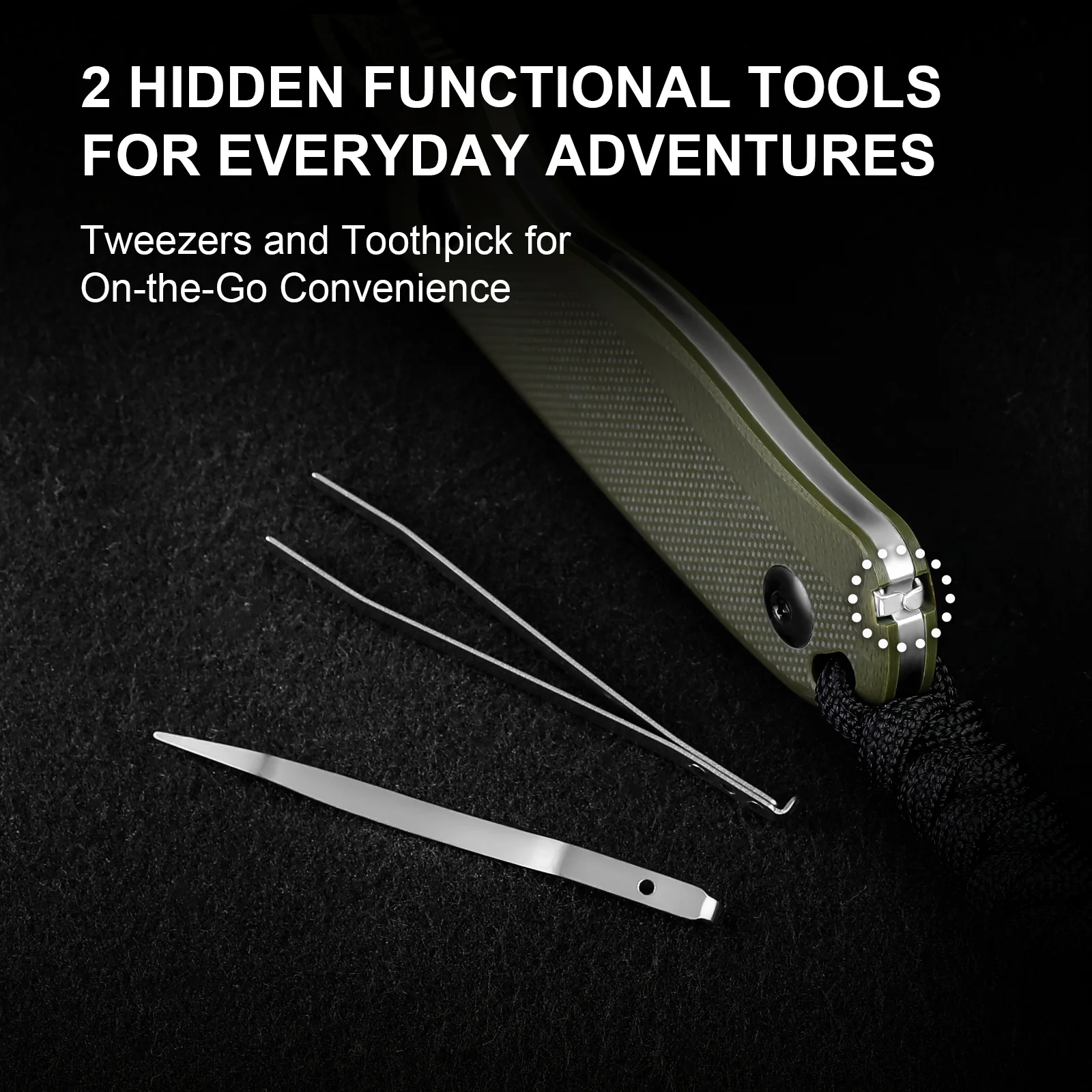 Drop Bear® Fix | AEB-L | Olive Green G10 | KizerV™ 1093A1 - Image 10