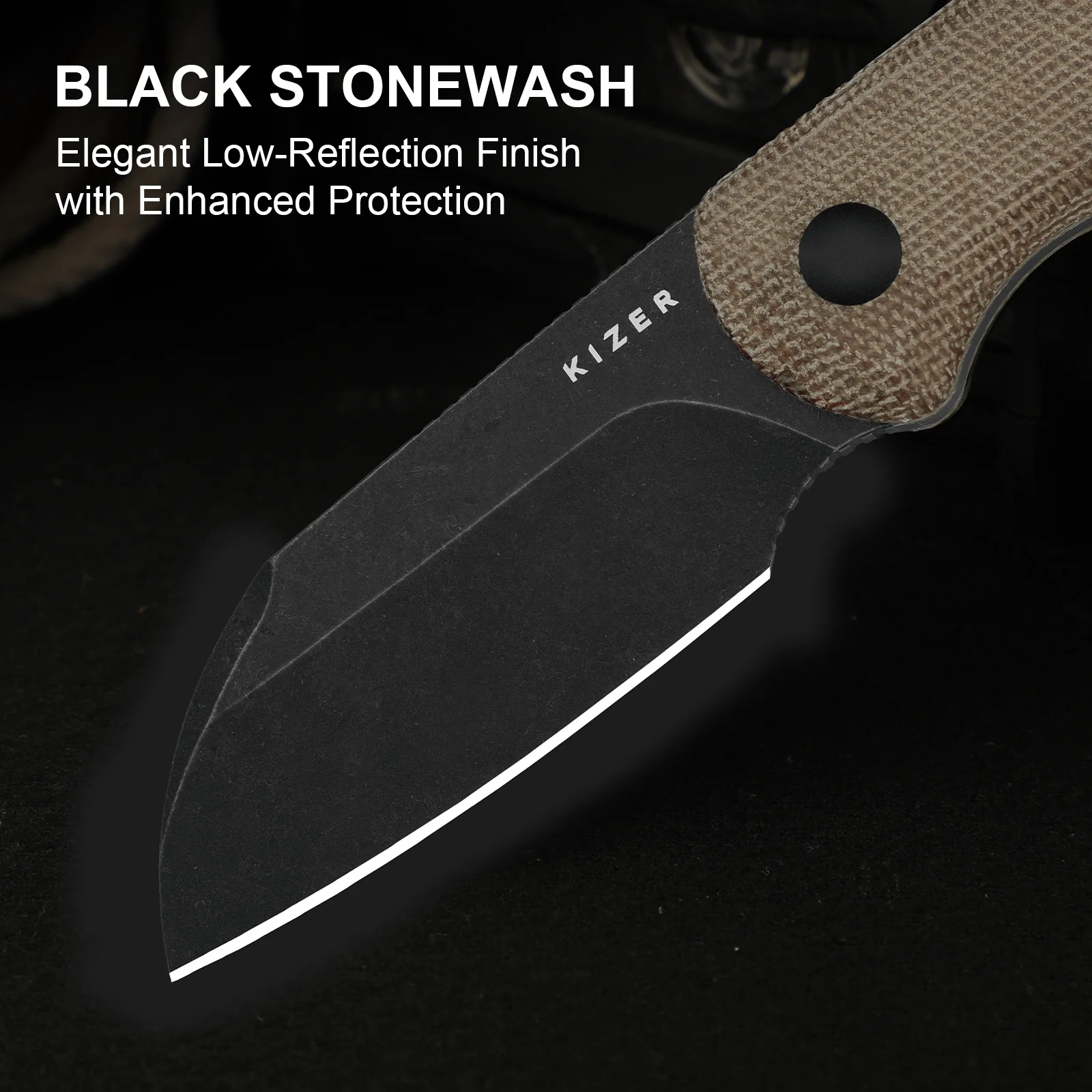 Drop Bear® Fix | Norplex UltreX™ Micarta | AEB-L | KizerV™ 1093A2 - Image 15