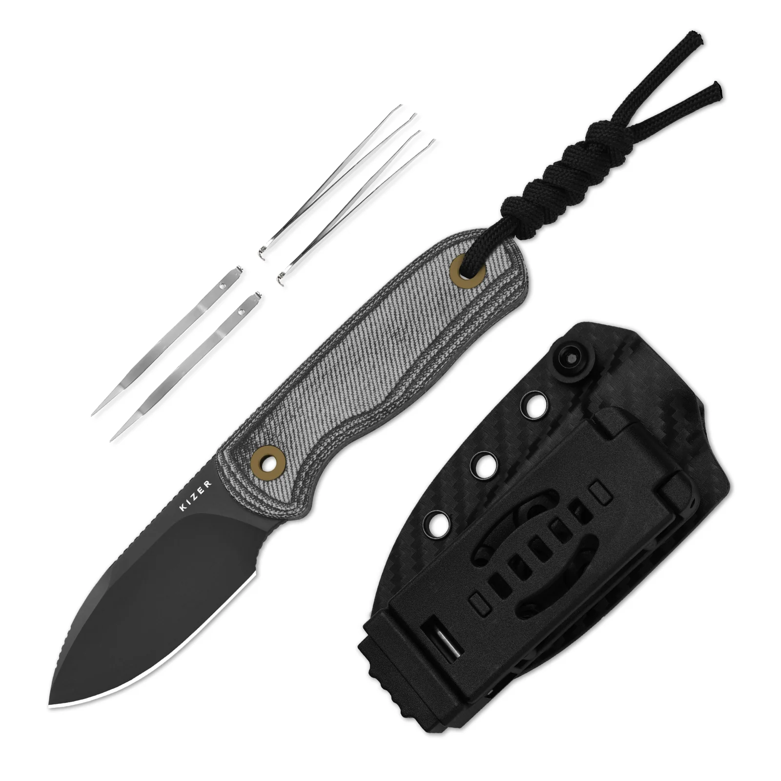 Drop Bear® Fix | S45VN | Micarta | KizerB™ 1094A4 - Image 2