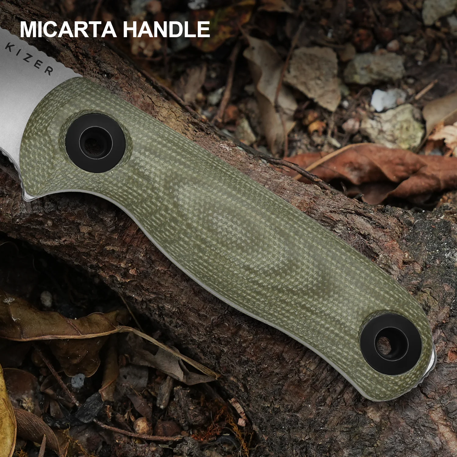 Drop Bear® Fix 3 | 14C28N | Micarta | KizerV™ 1101A2 - Image 14