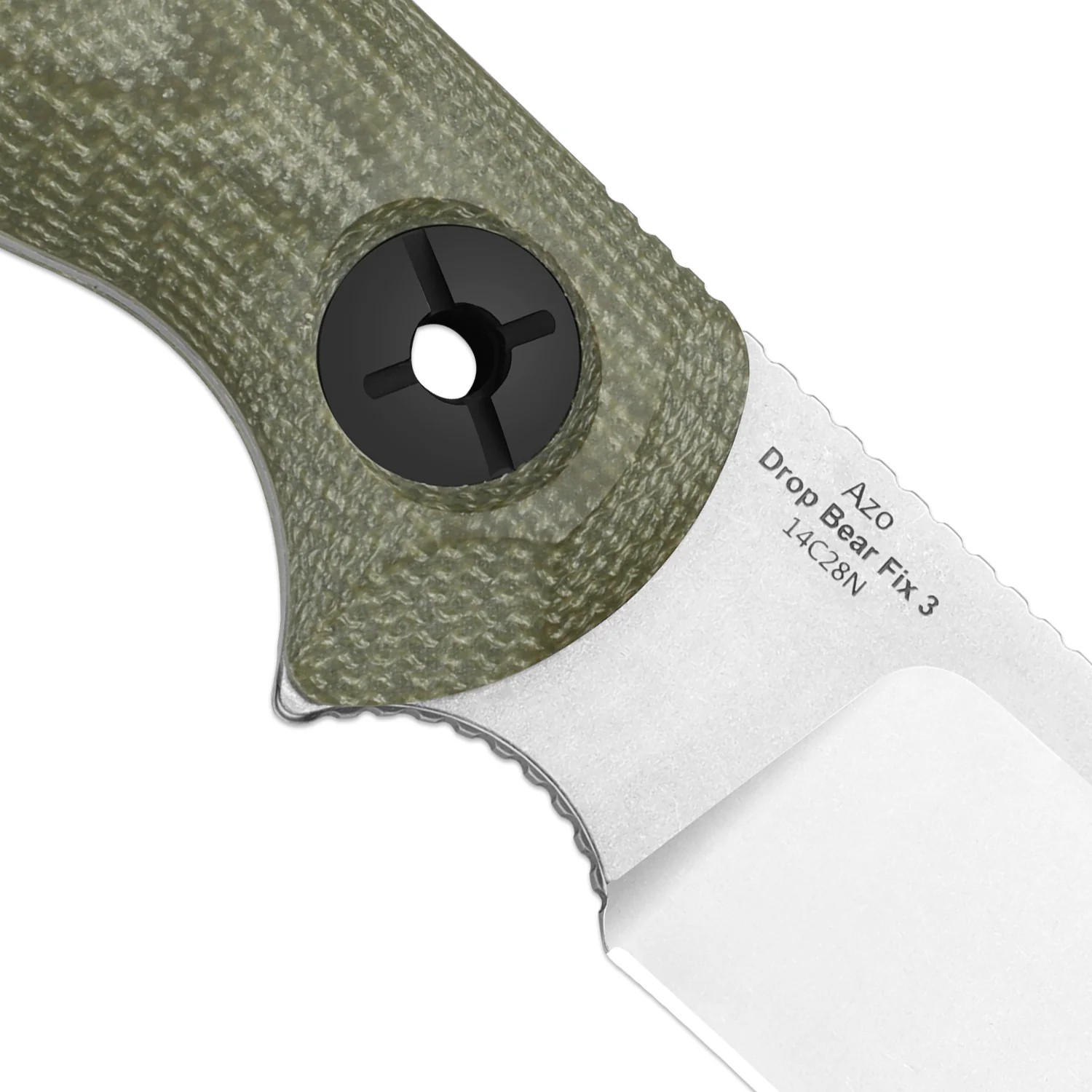Drop Bear® Fix 3 | 14C28N | Micarta | KizerV™ 1101A2 - Image 6