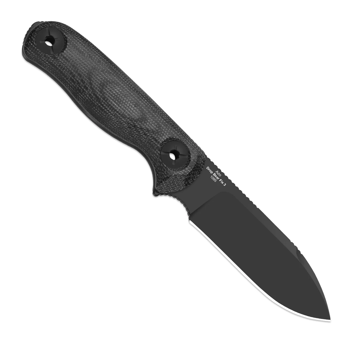 Drop Bear® Fix 3 | 1095 Blade | Micarta | KizerV™ 1101A3 - Image 3