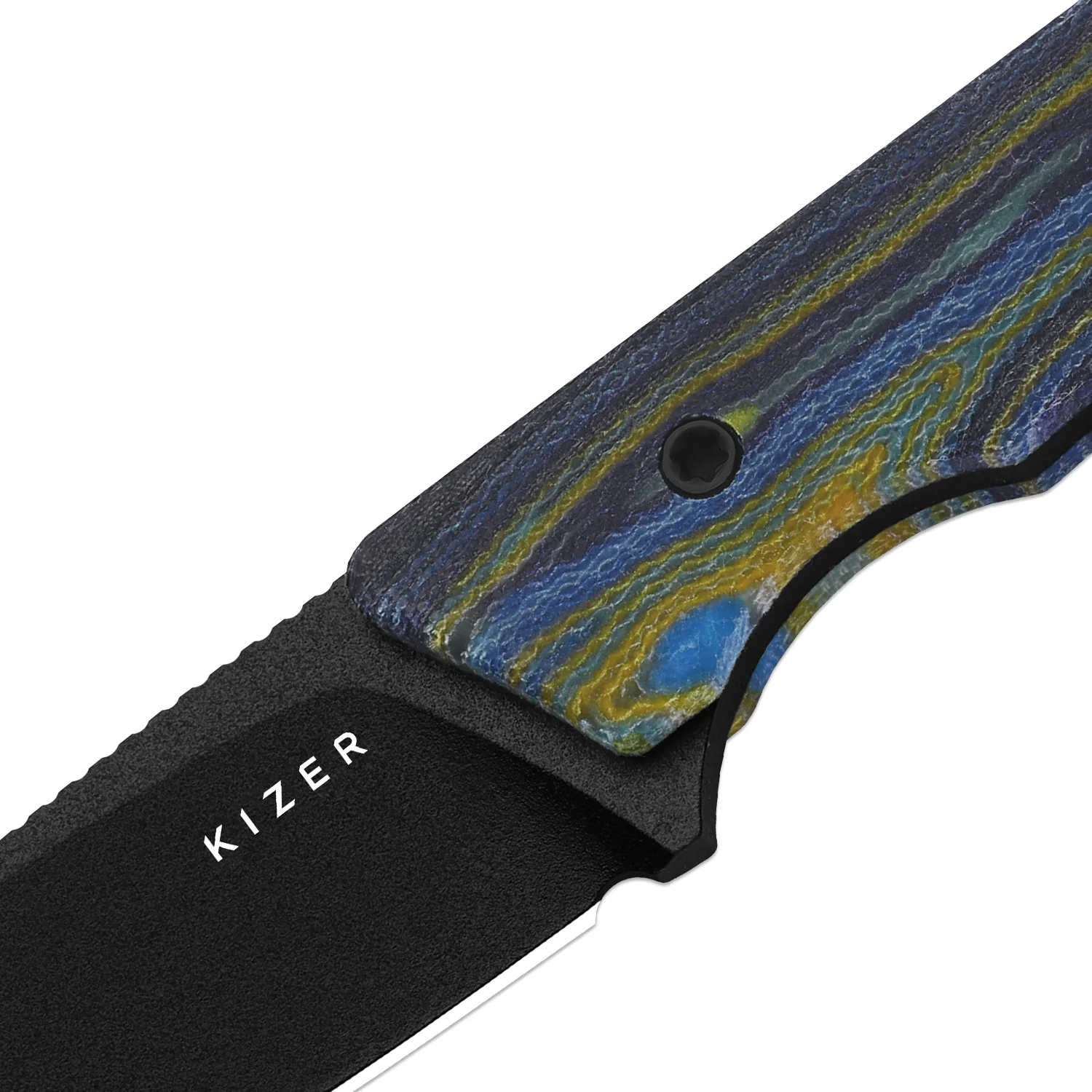 Whiskey Jack | G-CARTA (STARRY NIGHT 1) | Multiple Carry Options | Skeletonized Tang | CPM 10V | KizerB™ 1108A4 - Image 6