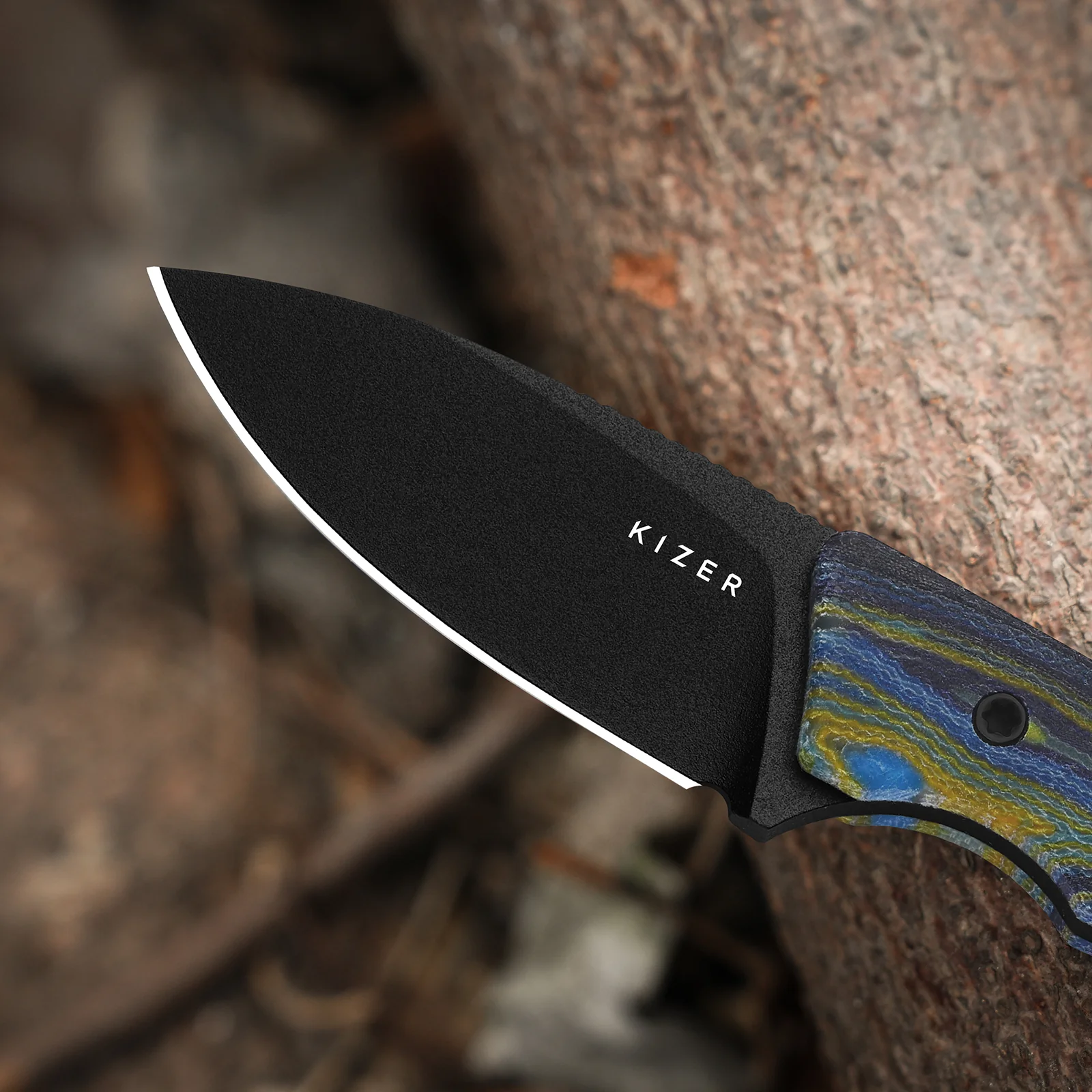 Whiskey Jack | G-CARTA (STARRY NIGHT 1) | Multiple Carry Options | Skeletonized Tang | CPM 10V | KizerB™ 1108A4 - Image 10