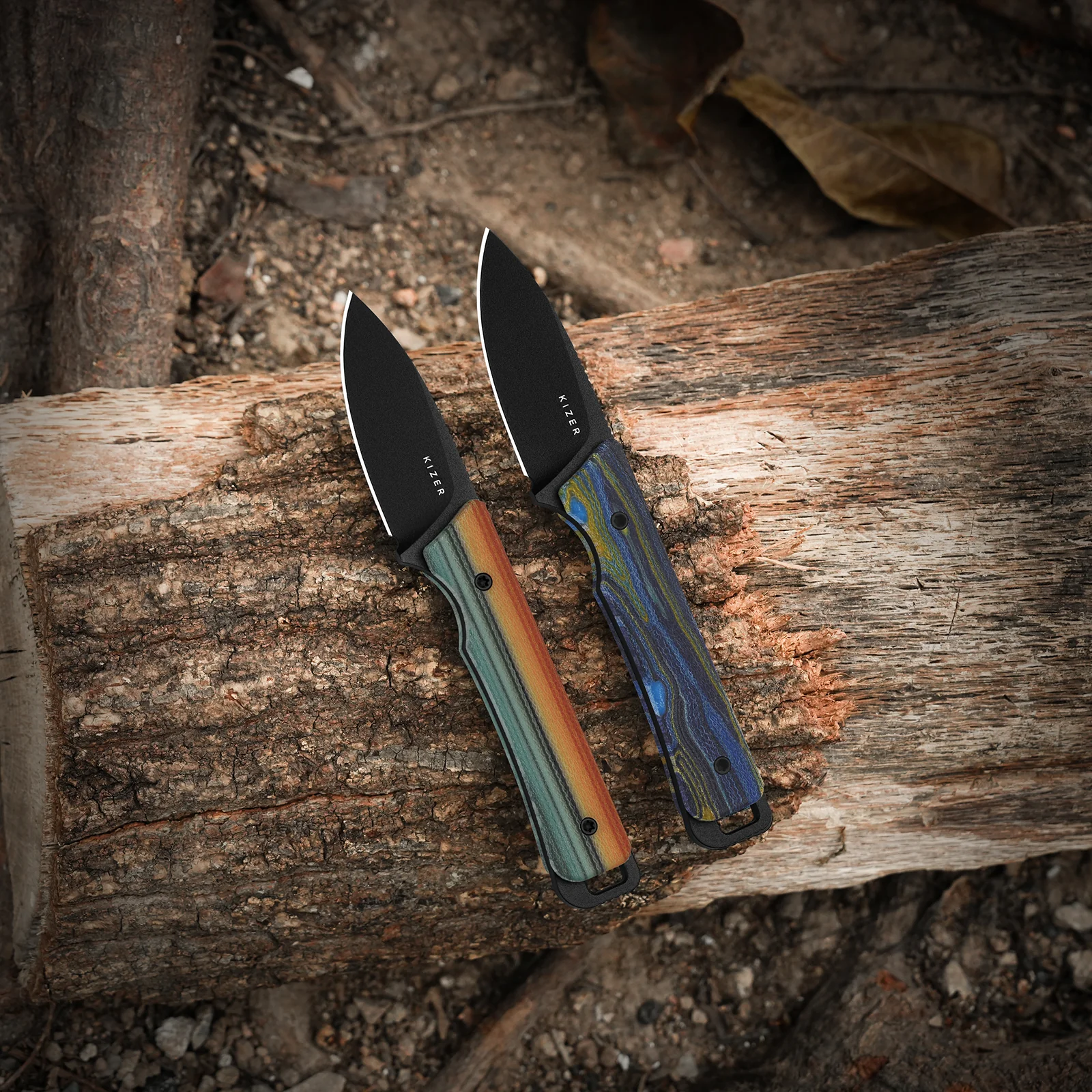 Whiskey Jack | G-CARTA (STARRY NIGHT 1) | Multiple Carry Options | Skeletonized Tang | CPM 10V | KizerB™ 1108A4 - Image 8