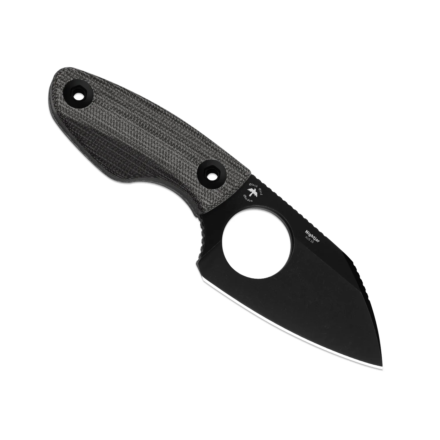Nightjar | Japan AICHI AUS-10 Steel | Sheepfoot Fixed Blade | Norplex UltreX™ Micarta | KizerV™ 1114A1 - Image 3