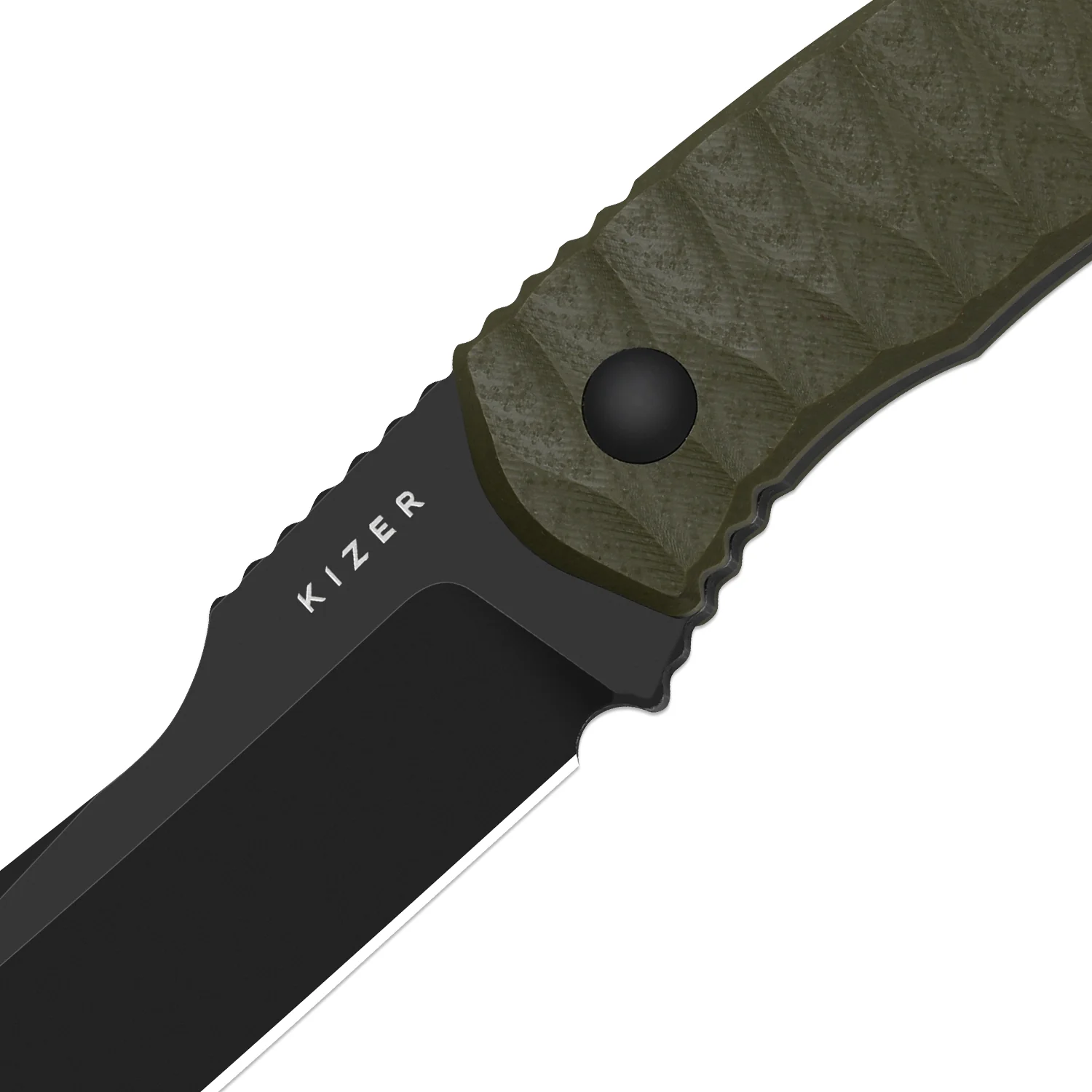 Billy Bones | Deep-Grooved G10 Handle|Lightweight Tactical | AEB-L | Fixed Blade | KizerV™ 1115A1 - Image 6