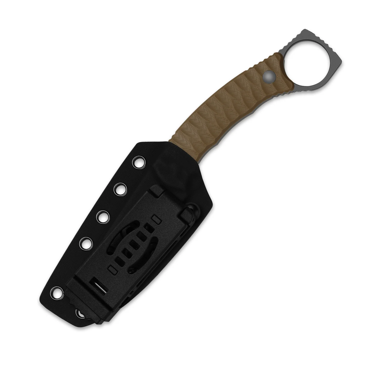 Billy Bones | Deep-Grooved G10 Handle｜Lightweight Tactical | AEB-L | Fixed Blade | KizerV™ 1115A2 - Image 5