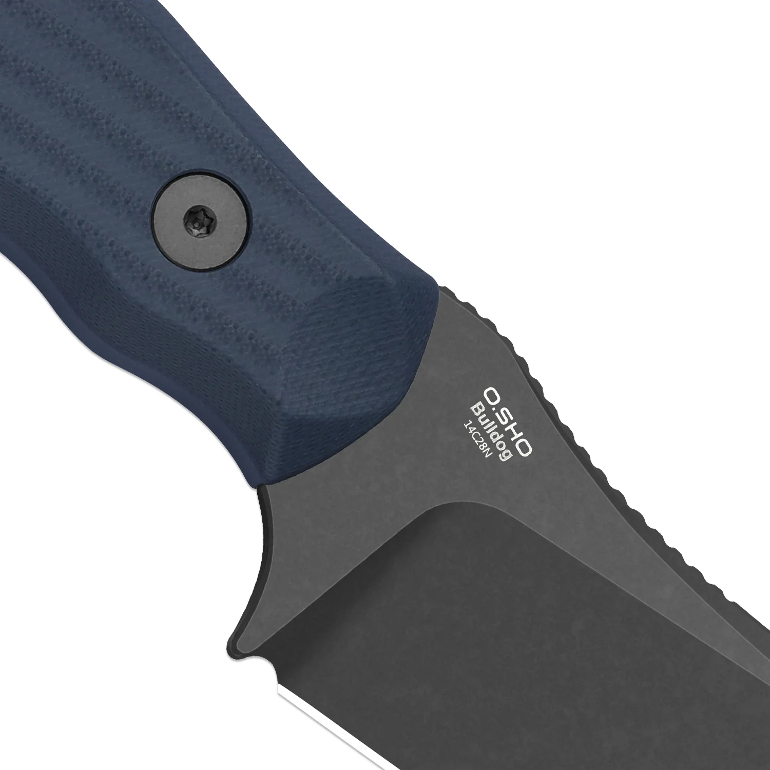 Bulldog Fix | One-Piece G10 Handle | 14C28N | Fixed Blade | KizerV™ 1116A1 - Image 7