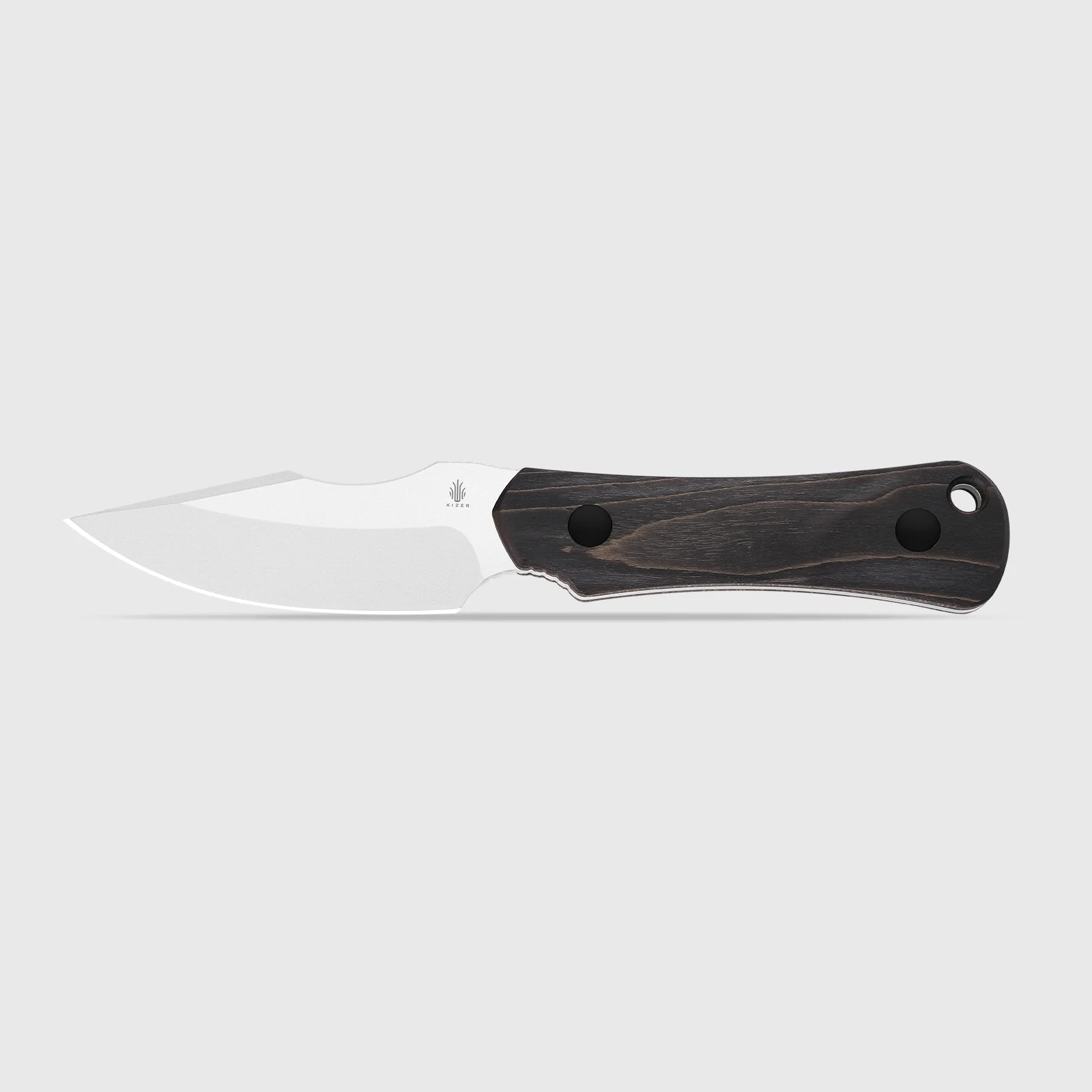 Bone | AEB-L + Stonewashed | Stabilized Wood | KizerV™ 1122A4