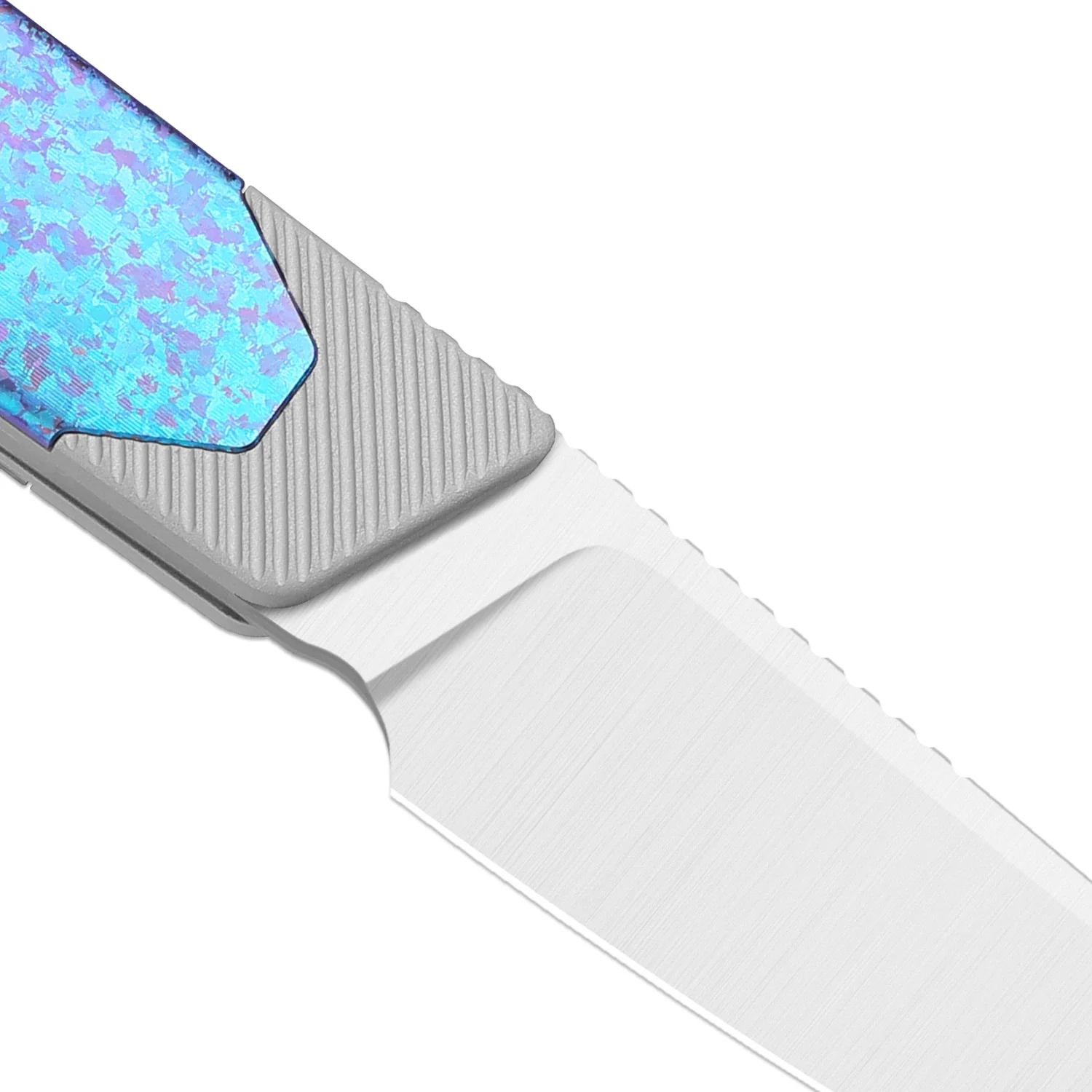 Hallow KwikSwap™ | Aluminium & Crystallized Titanium | S45VN | KizerB™ 1123A4 - Image 7
