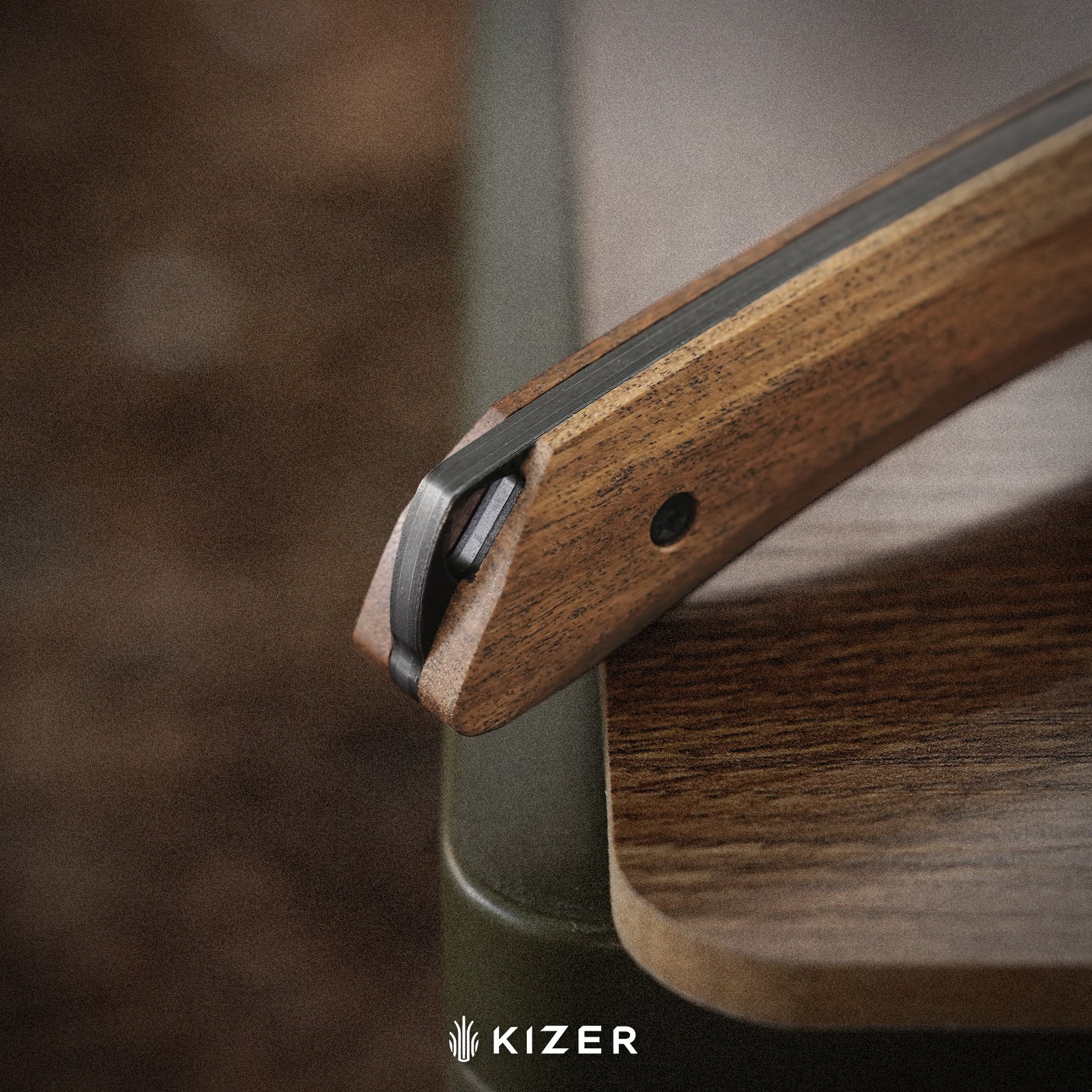 Momo Fix 3 | Takefu VG-10 Damascus | Mkuruti Wood & G10 | KizerB™ 1124A1 - Image 14