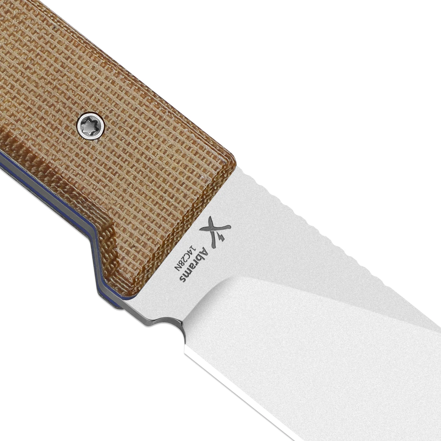 Abrams | Jordan Scolman's Design | Norplex UltreX™ Micarta & G10 | Spey Point | 14C28N | KizerV™ 1133A2 - Image 7
