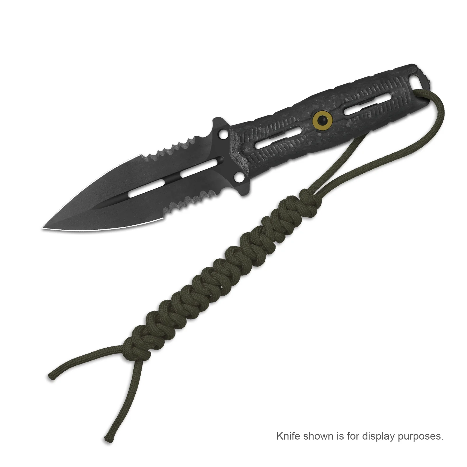 Kizer Paracord | EDC Tool Lanyard | Durable Green Braided Paracord | 80CM - Image 2