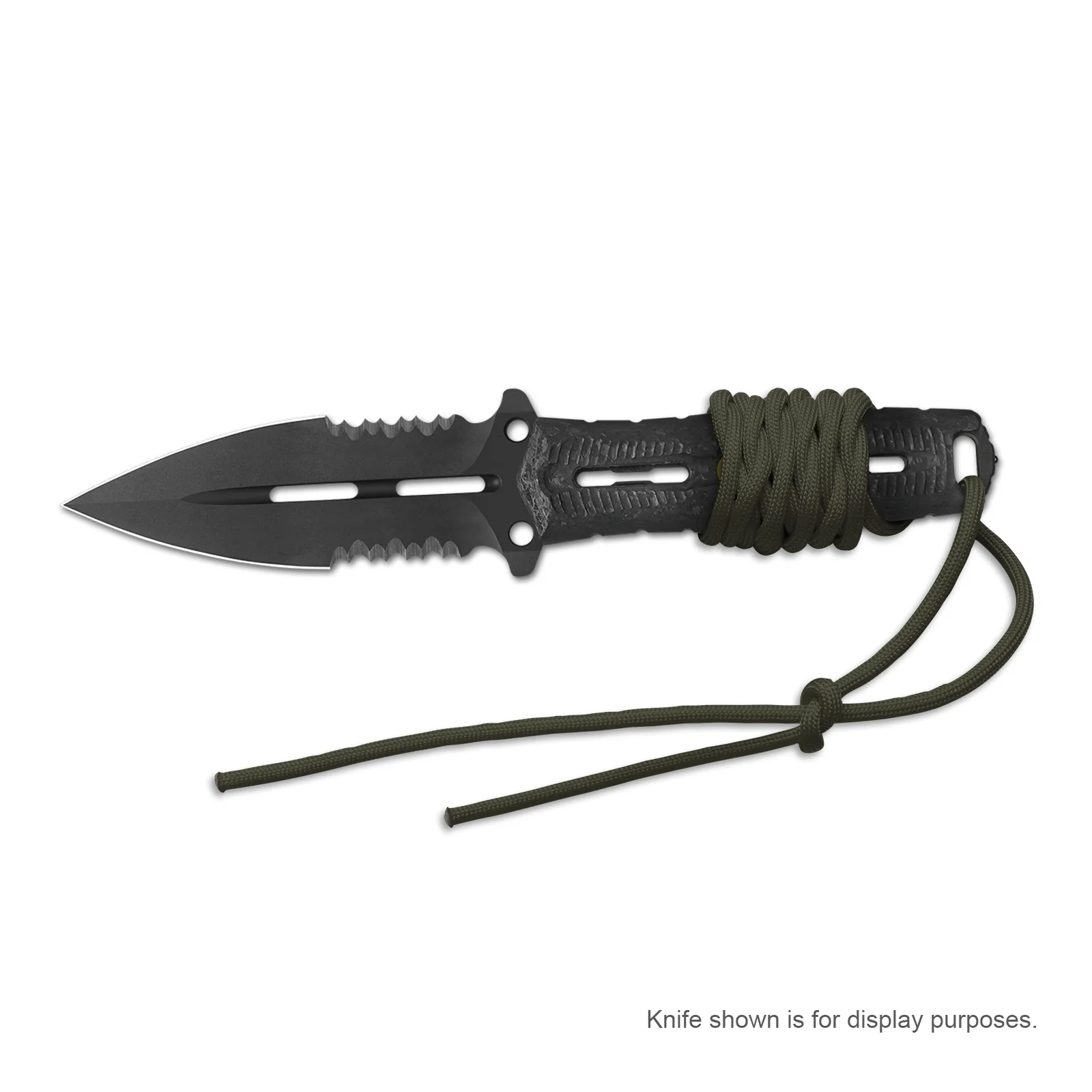 Kizer Paracord | EDC Tool Lanyard | Durable Green Braided Paracord | 80CM - Image 3
