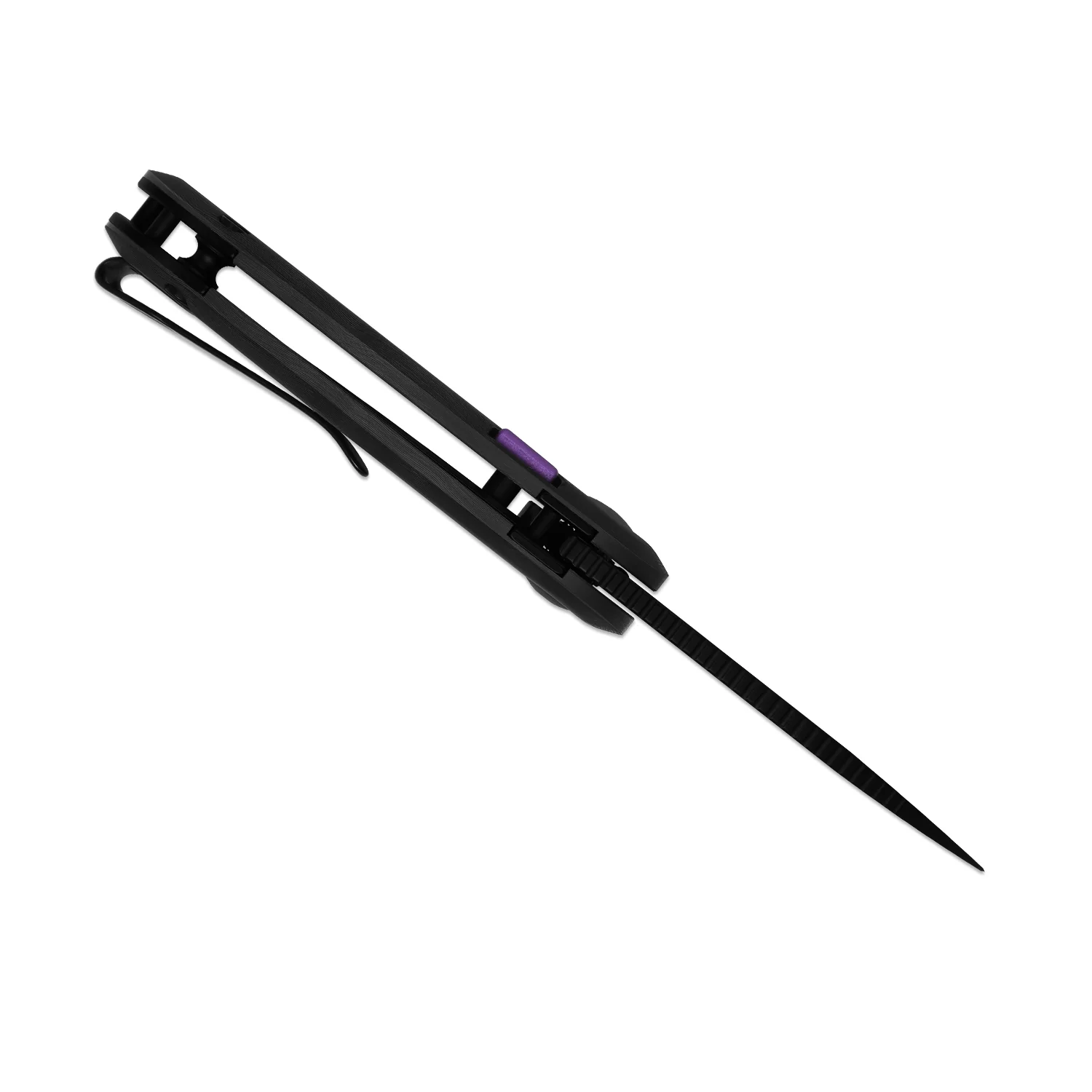 Microbe™ | 5Th Pocket Knife | Kizer Button Liner Lock™ | Fat Carbon Black Dune Handle | KizerB™ 2742A3 - Image 4