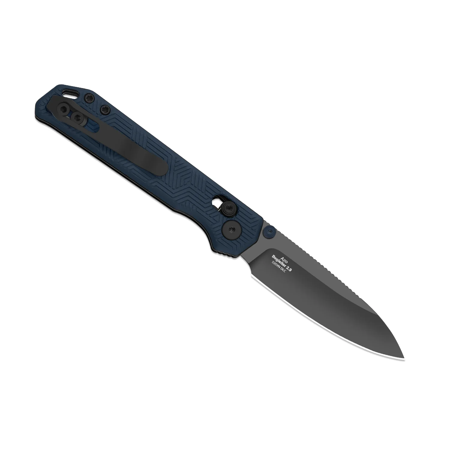 Begleiter 2.9 | Kizer Clutch Lock™ | Blue Aluminum | S35VN | DLC Coating | KizerB™ 3458.2CDA1 - Image 3