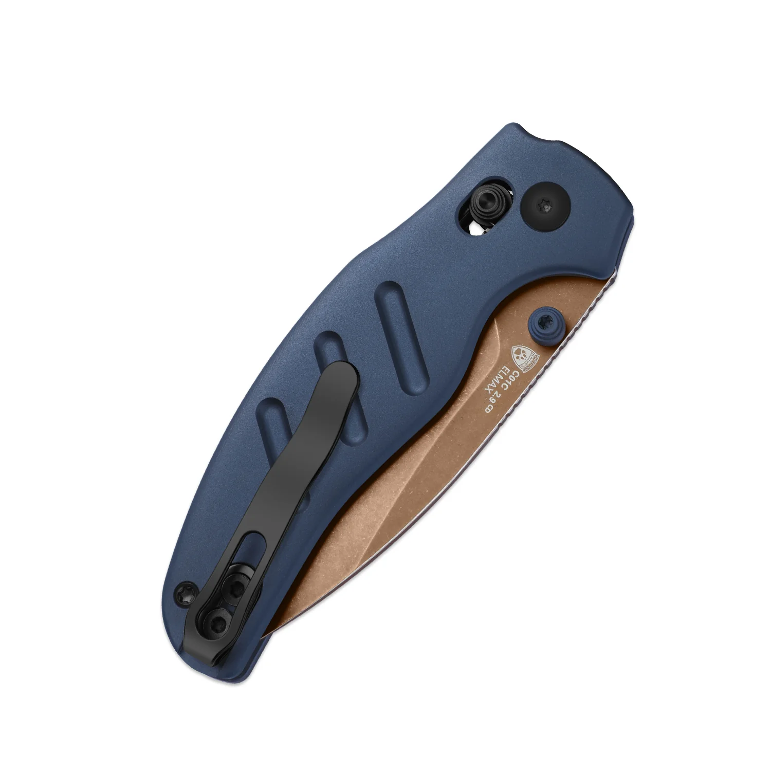 Sheepdog® Knives C01C | Kizer Clutch Lock™ | ELMAX | Aluminum | Sunset Metal PVD | KizerB™ 3488.29CDA1 - Image 5