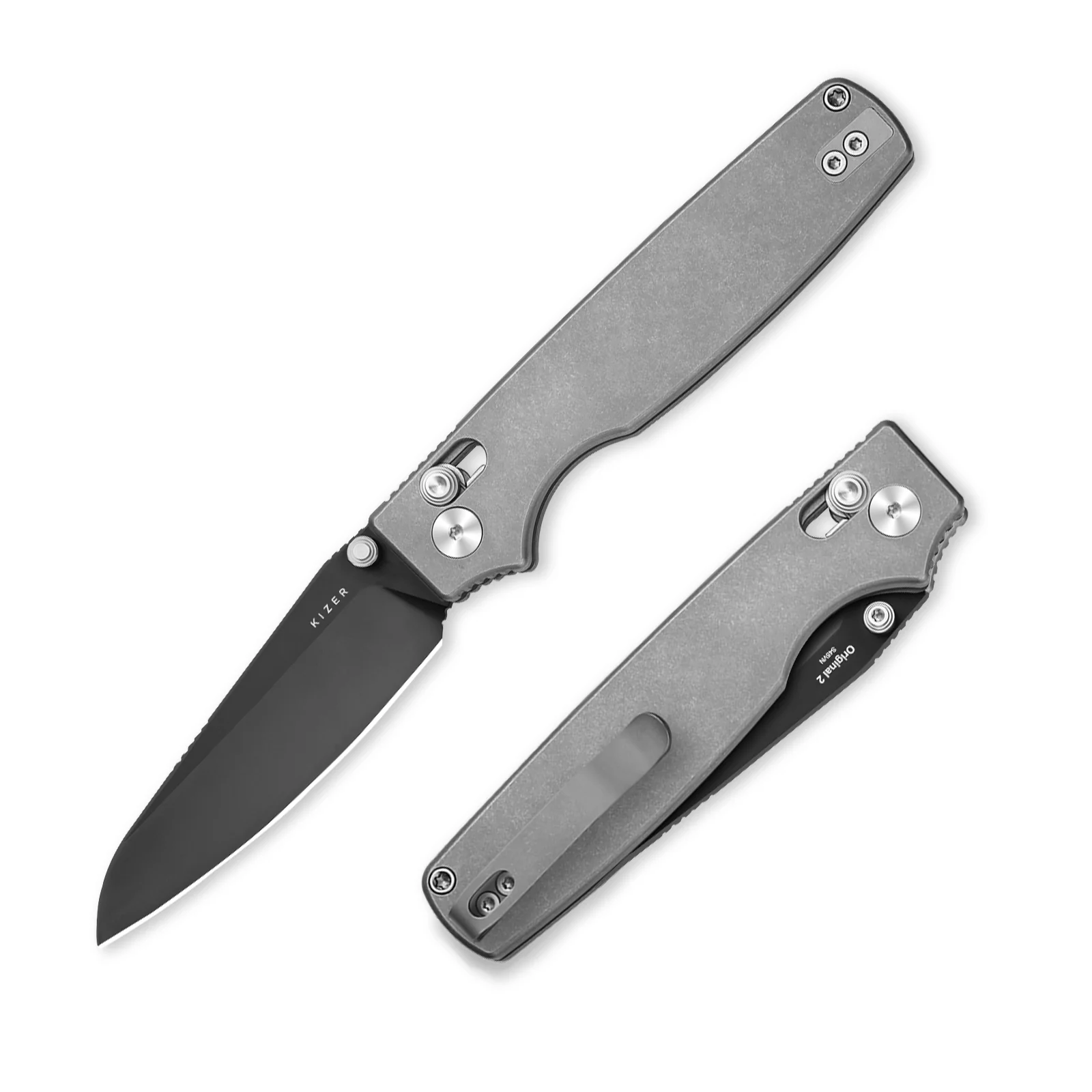 Original 2 | S45VN | Titanium | KizerB™ 3605.2SA1 - Image 2