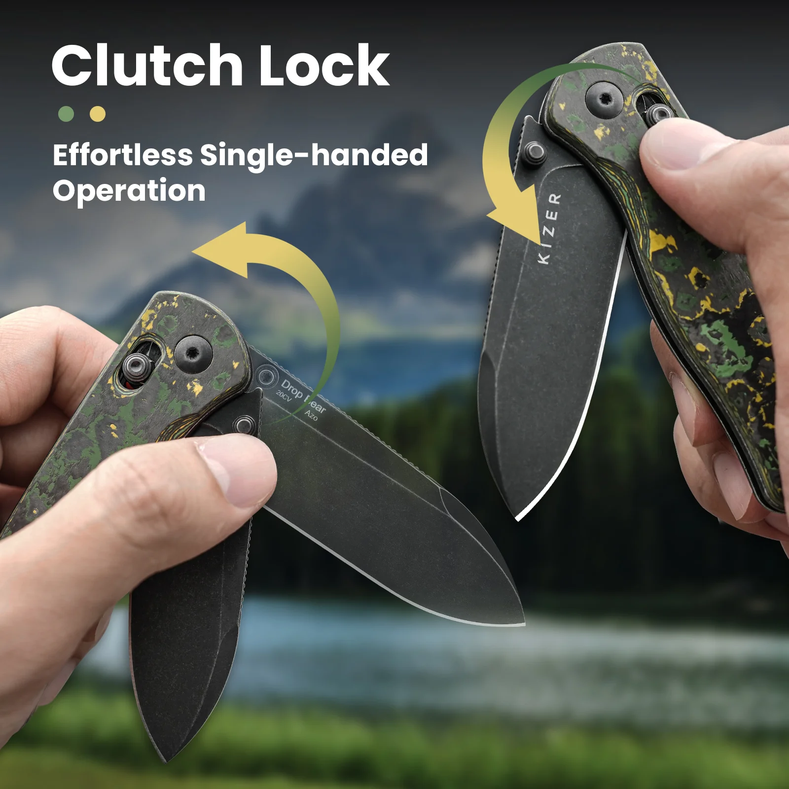 Drop Bear® | Kizer Clutch Lock™ | 20CV | Fatcarbon | KizerB™ 3619A1 - Image 11