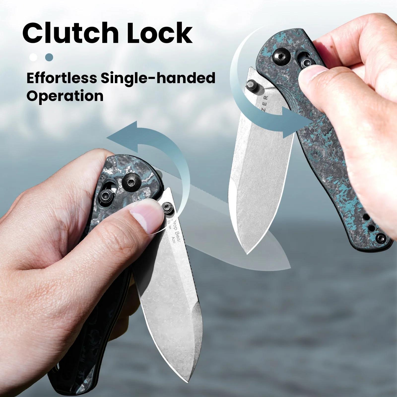Drop Bear® | Kizer Clutch Lock™ | Elmax | Fatcarbon | KizerB™ 3619A2 - Image 12