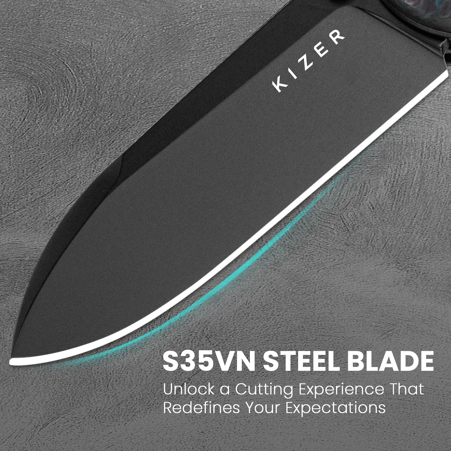 Drop Bear® | Kizer Clutch Lock™ | S35VN | Fatcarbon | KizerB™ 3619A4 - Image 11