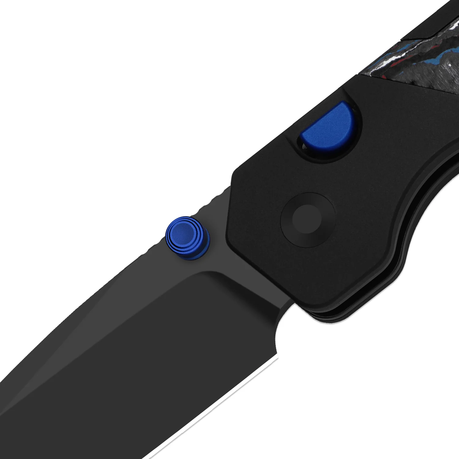 Militaw 315 KwikSwap™ | Kizer Button Liner Lock™ | M390 + Matte DLC Ultra | Aluminum & FatCarbon Nebula | KizerB™ 3634.31BDA1 - Image 6