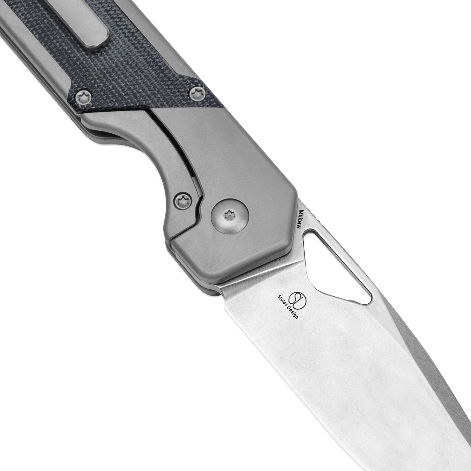 Militaw®  | S35VN | Titanium+Micarta | KizerB™ 3634A1 - Image 5