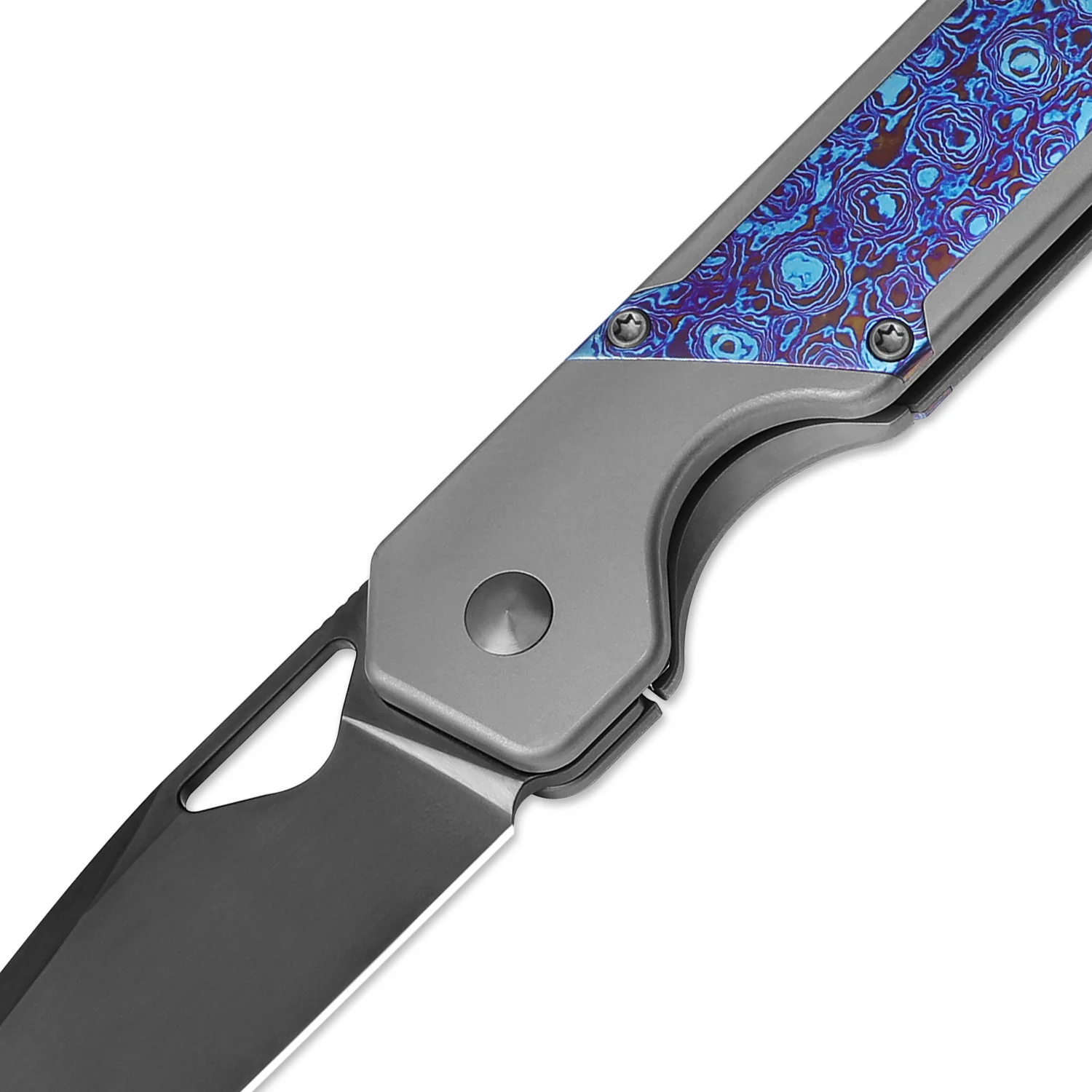 Militaw® | DLC M390 | Titanium & Timascus| Exclusive | Limited Edition | KizerB™ 3634A6 - Image 6