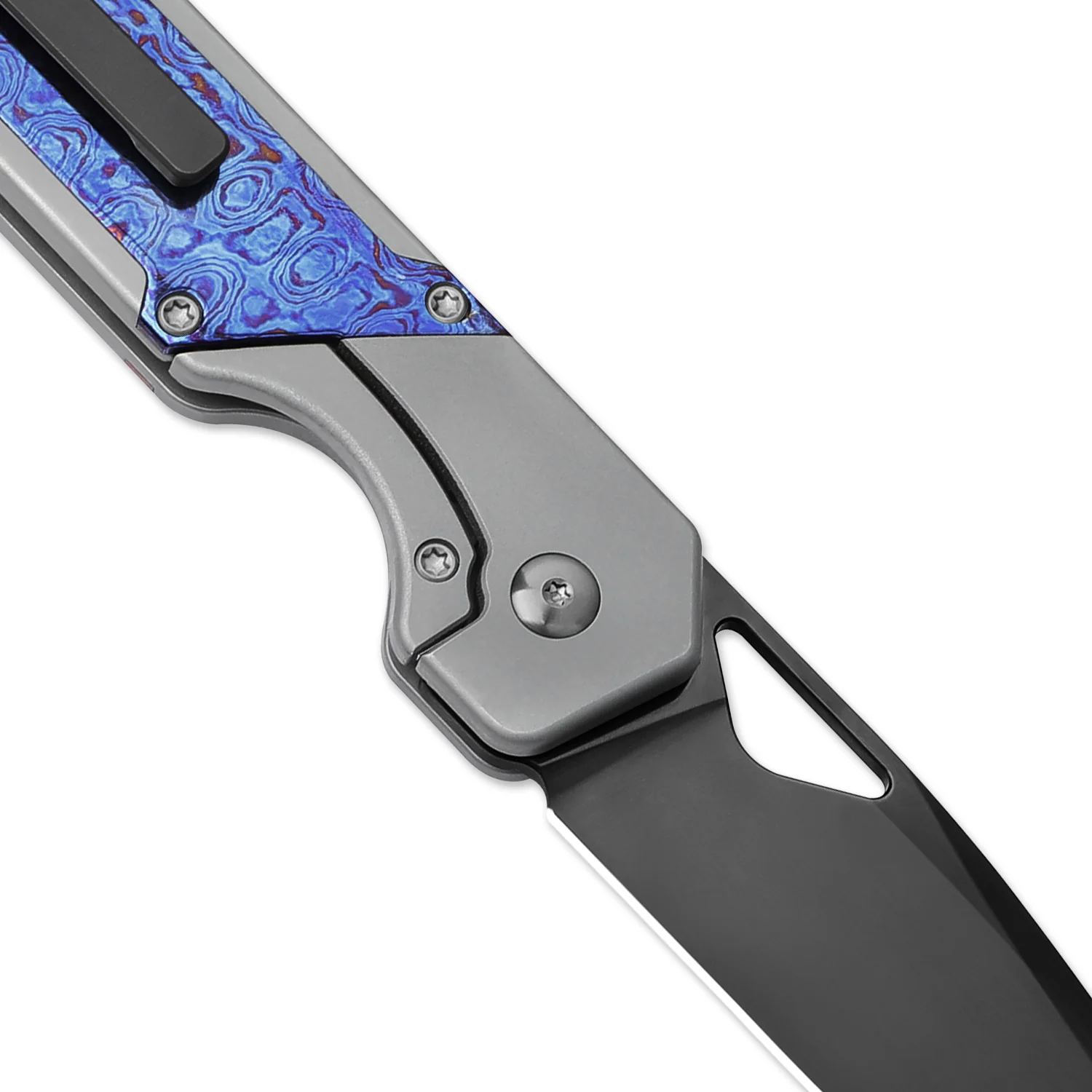Militaw® | DLC M390 | Titanium & Timascus| Exclusive | Limited Edition | KizerB™ 3634A6 - Image 7