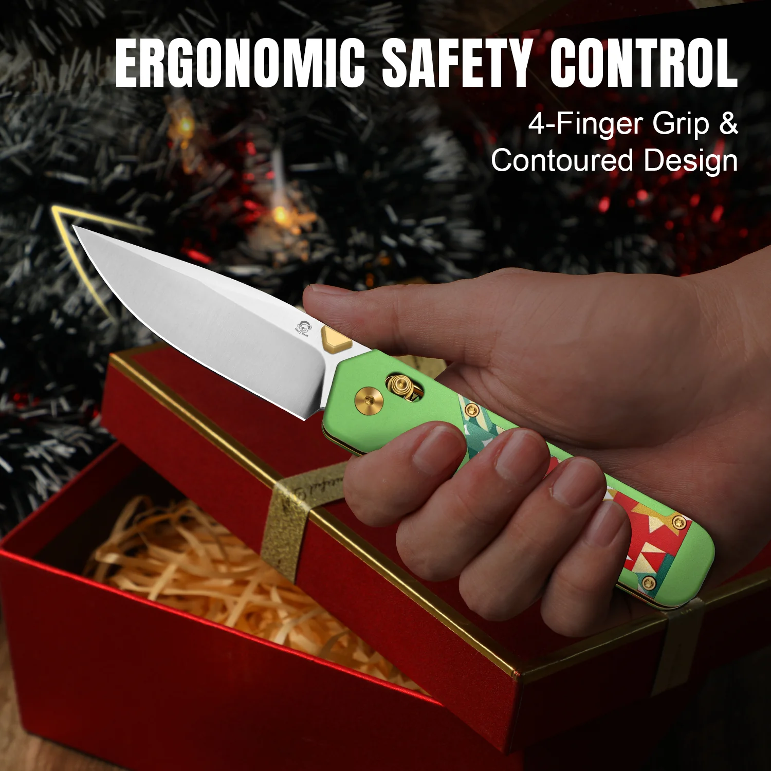 Christmas | Militaw® | S45VN | Aluminum & G10 | KizerB™ 3634MC1 | Limited - Image 9