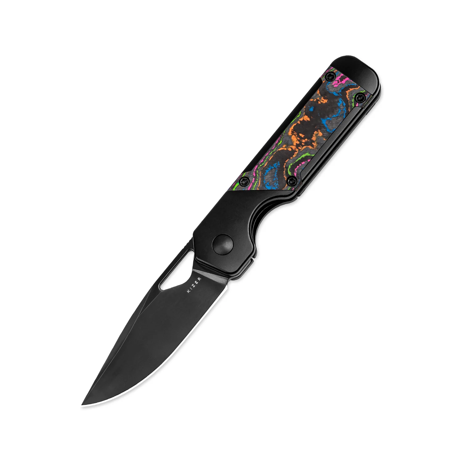 Mini Militaw® | M390 | Titanium+Camo Carbon| DLC | KizerB™ 3634SA1 - Image 3