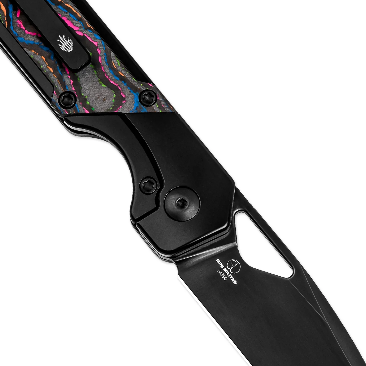 Mini Militaw® | M390 | Titanium+Camo Carbon| DLC | KizerB™ 3634SA1 - Image 8
