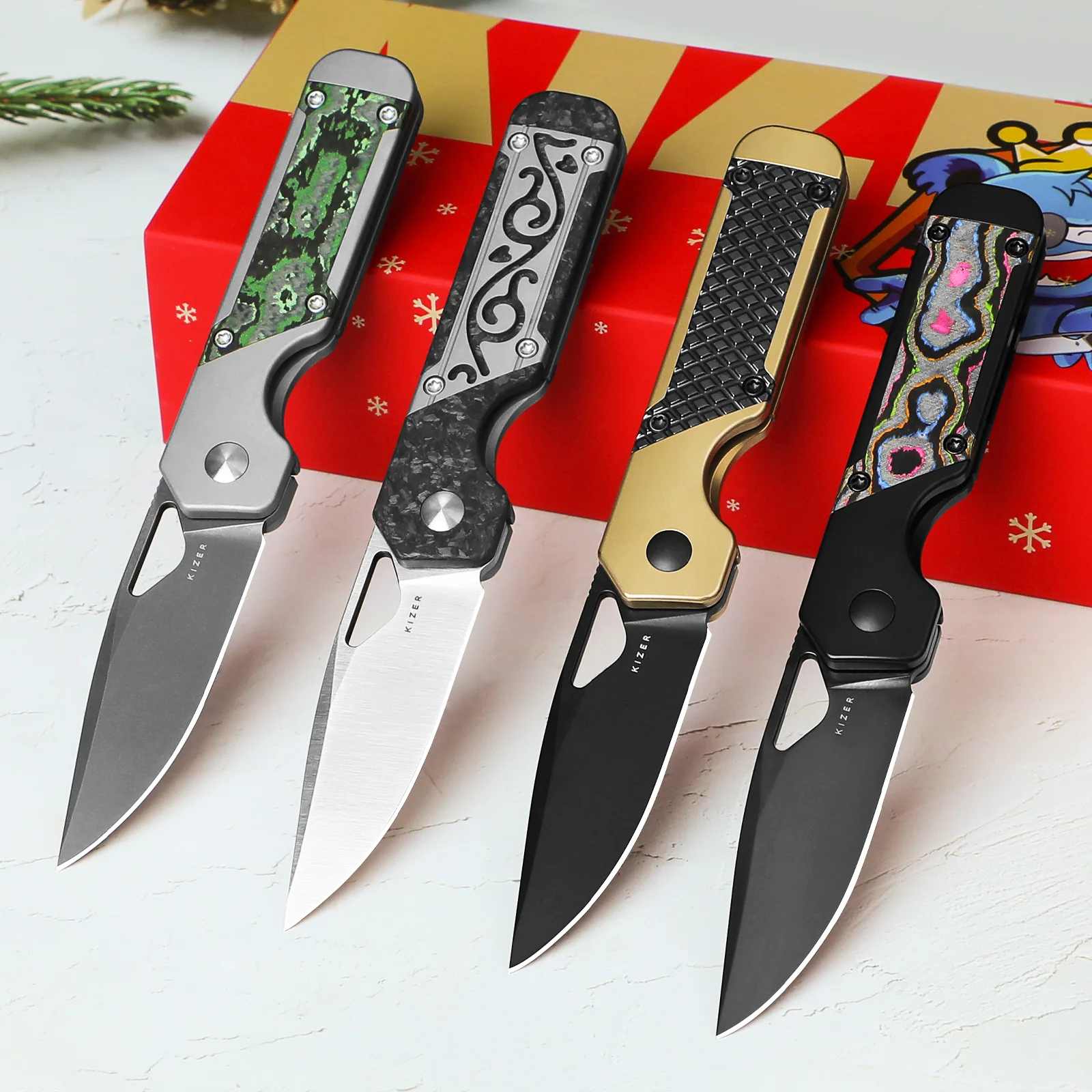 Mini Militaw® | S45VN | Titanium+Jungle Wear | KizerB™ 3634SA2 - Image 14