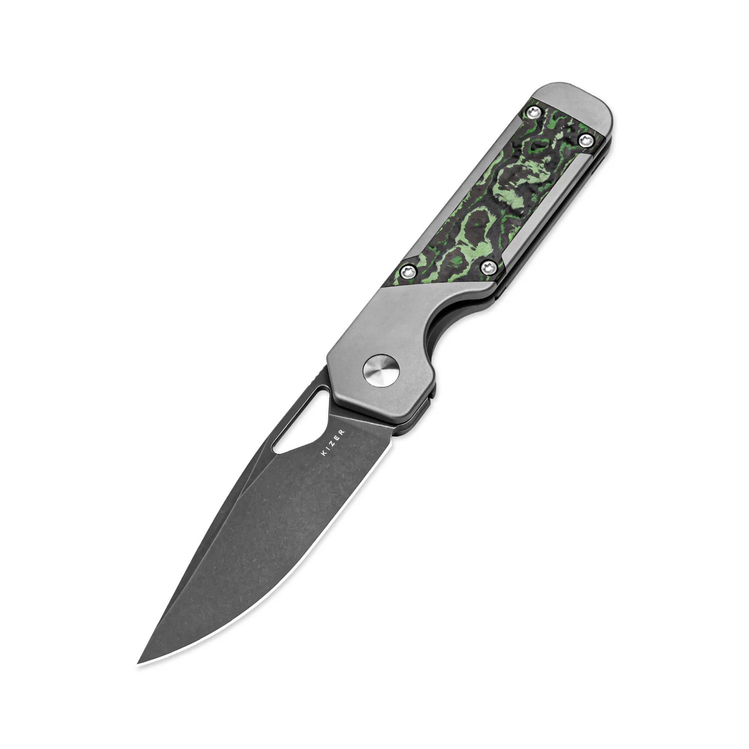 Mini Militaw® | S45VN | Titanium+Jungle Wear | KizerB™ 3634SA2 - Image 3