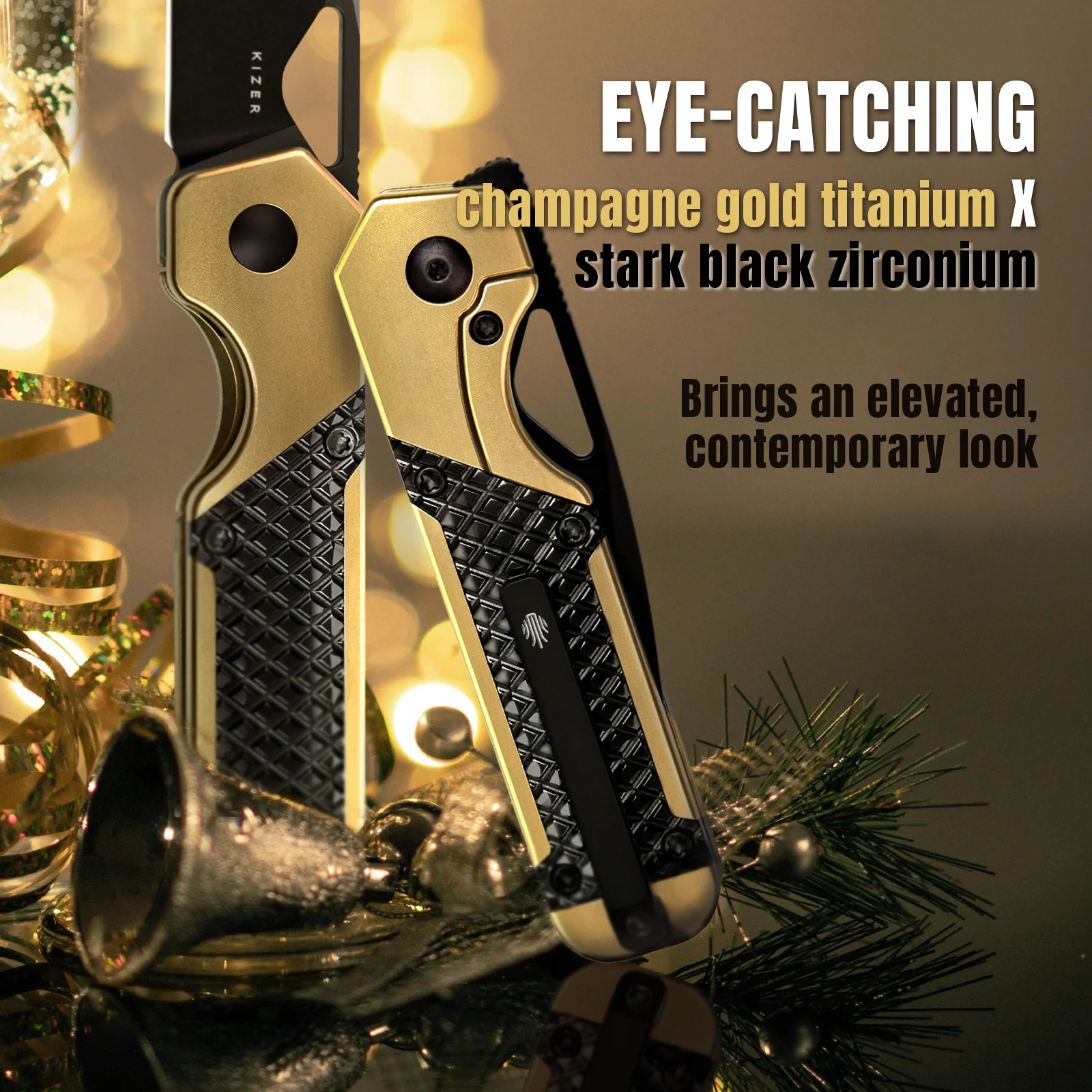 Mini Militaw® | S45VN | Titanium+Zirconium | KizerB™ 3634SA3 - Image 10
